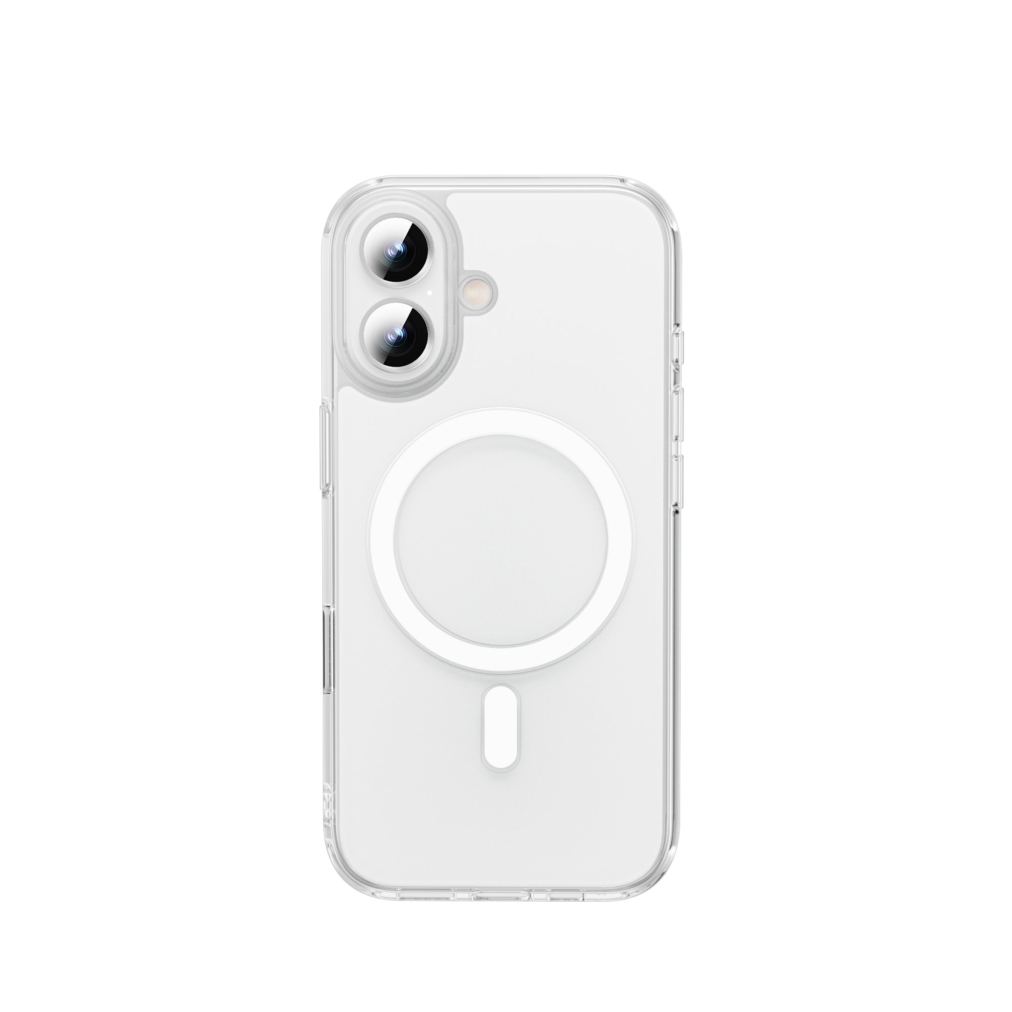 WiWU MCC-102 Dynamic Magnetic Case with Touch-Sensitive Camera Key and Thickened Clear Shield for IP17 Series