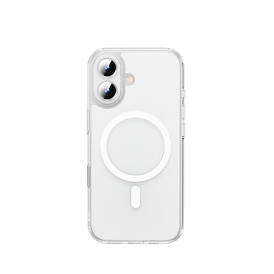 WiWU MCC-102 Dynamic Magnetic Case with Touch-Sensitive Camera Key and Thickened Clear Shield for IP17 Series