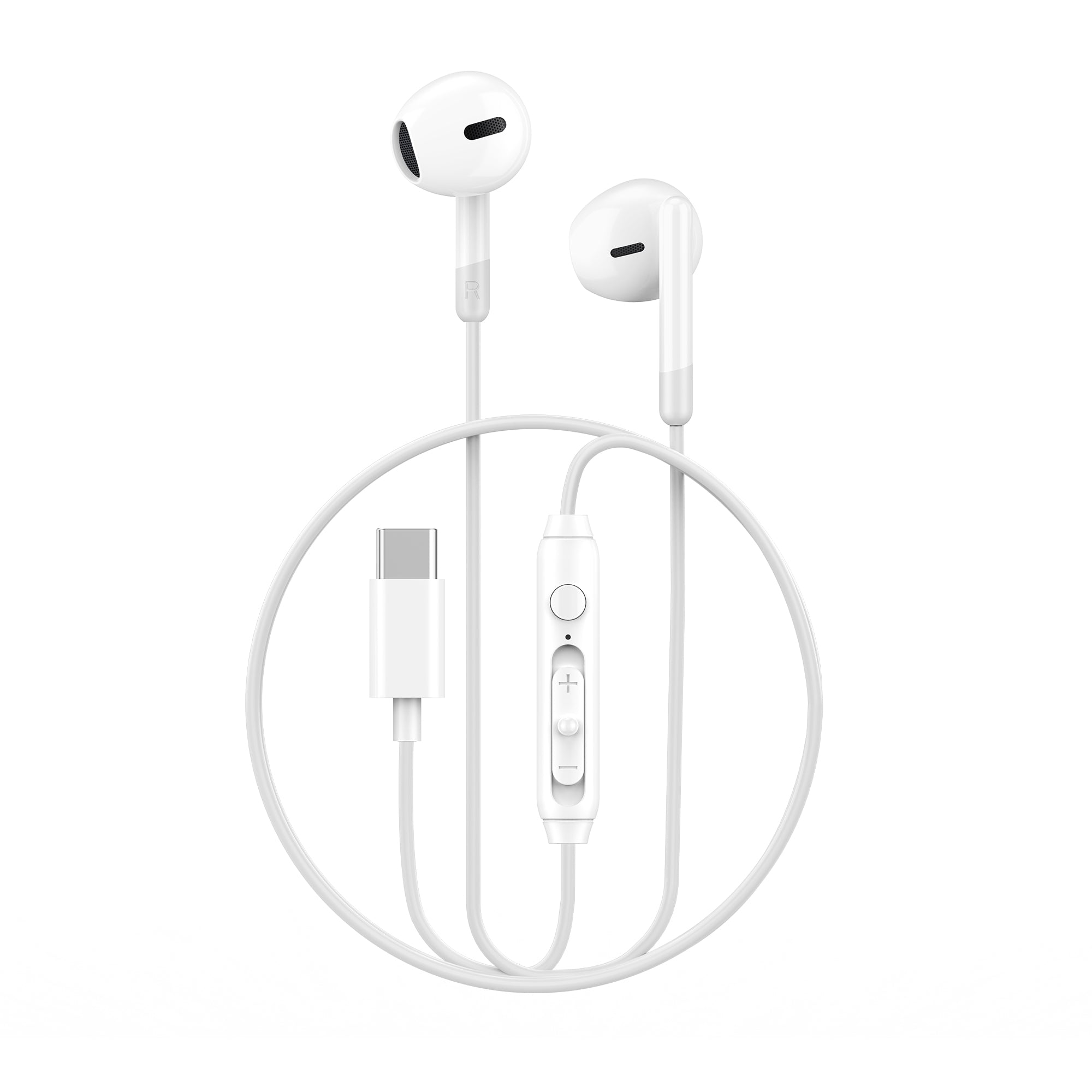 WiWU Type C Wired Earphone EB314 Ergonomic Design Sports Headsets