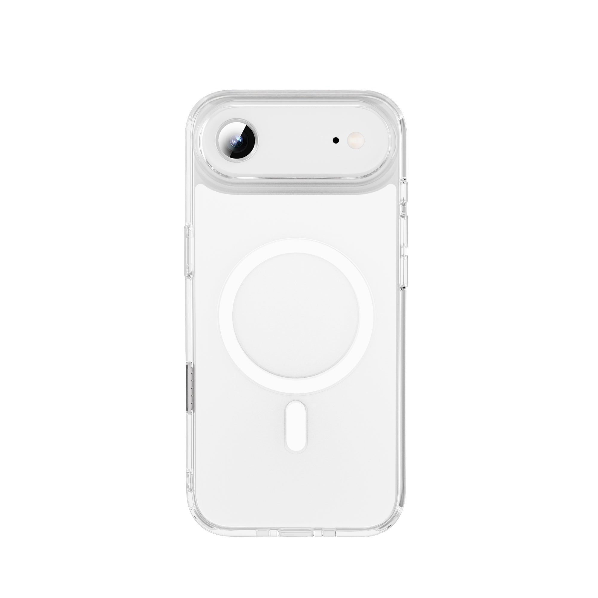 WiWU MCC-102 Dynamic Magnetic Case with Touch-Sensitive Camera Key and Thickened Clear Shield for IP17 Series