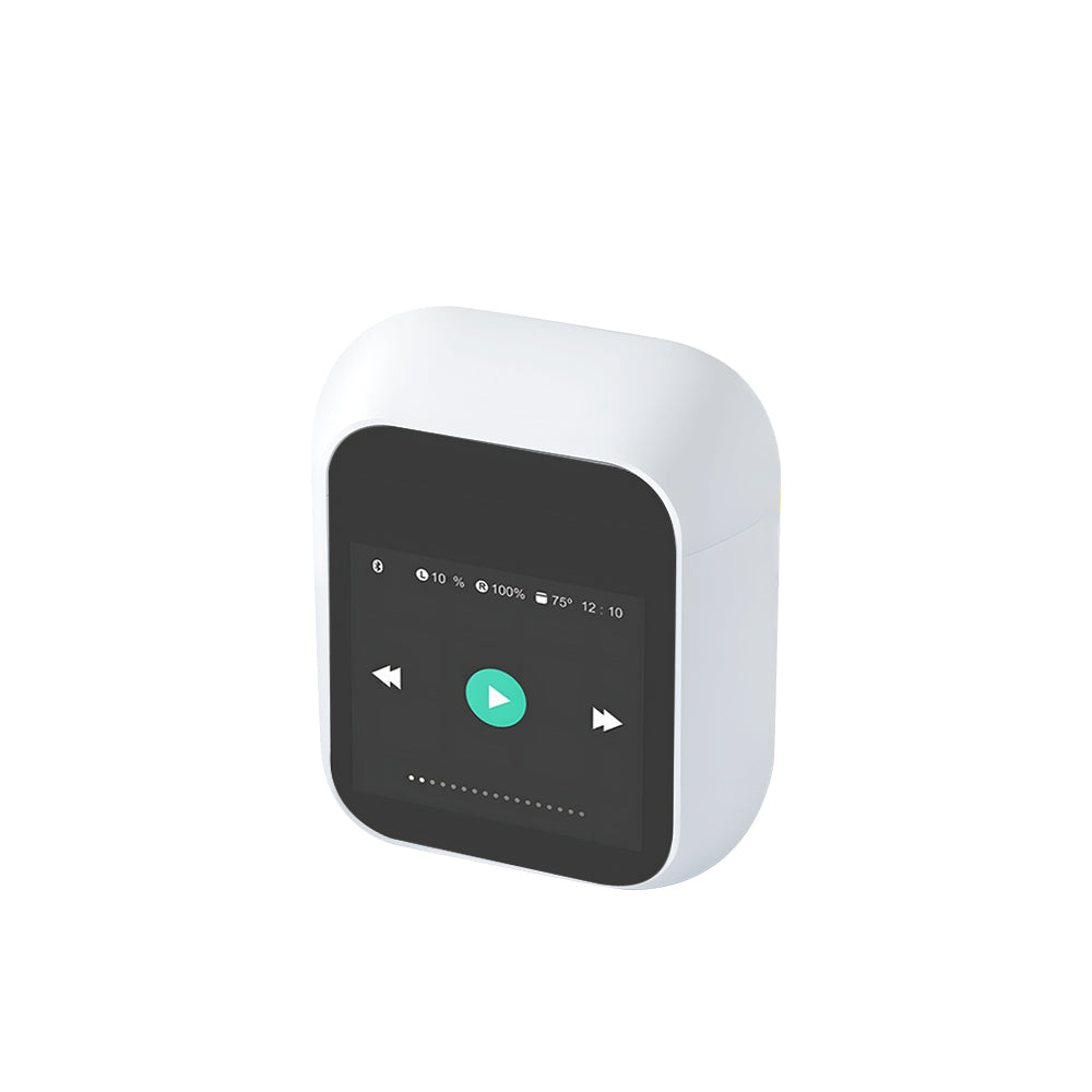 WiWU T24 Wireless Earbuds with Screen Bluetooth 6.0 4.5H Music Type-C Charging Ear Detection