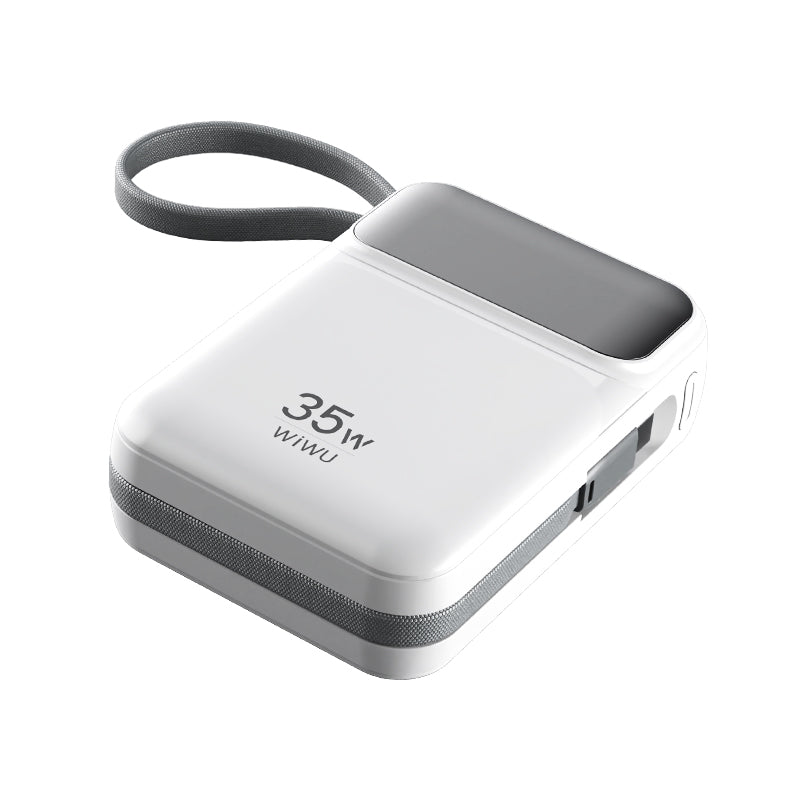 WiWU Galaxy Power bank 10000mah 35W Fast Power bank with cable Wi-P052