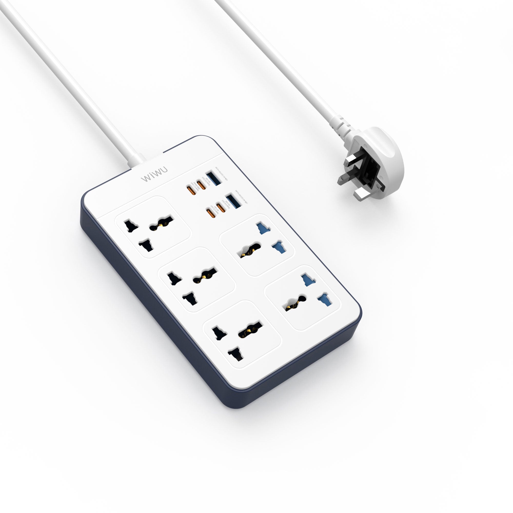 WiWU Wi-S006 PS524 20W GaN 11 in 1 Multifunction Power Strip