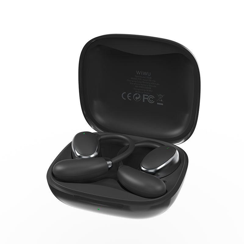 T30 Hot Selling Open ear tws earbuds ear hook Earphone Bone Conduction ear clips Headset