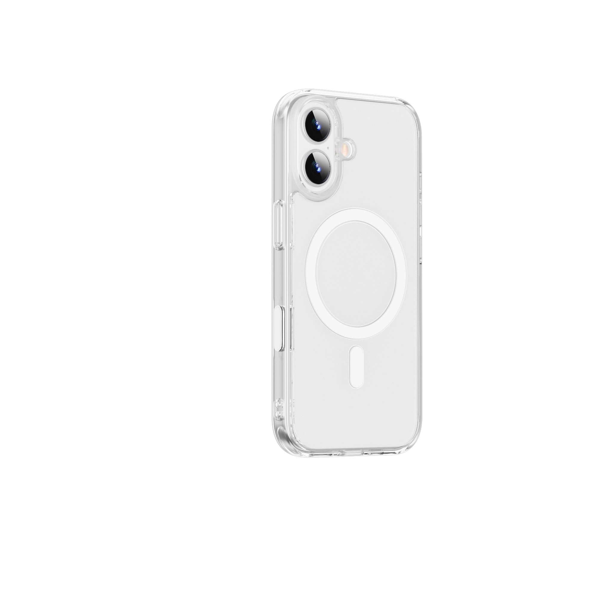 WiWU MCC-102 Dynamic Magnetic Case with Touch-Sensitive Camera Key and Thickened Clear Shield for IP17 Series