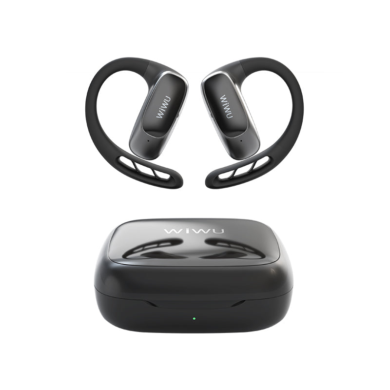 Hanging Open Ear O600 True Wireless Earphones TWS Noise Cancelling Hifi Stereo Sound Digital Display Portable Earbuds Sports Earphone