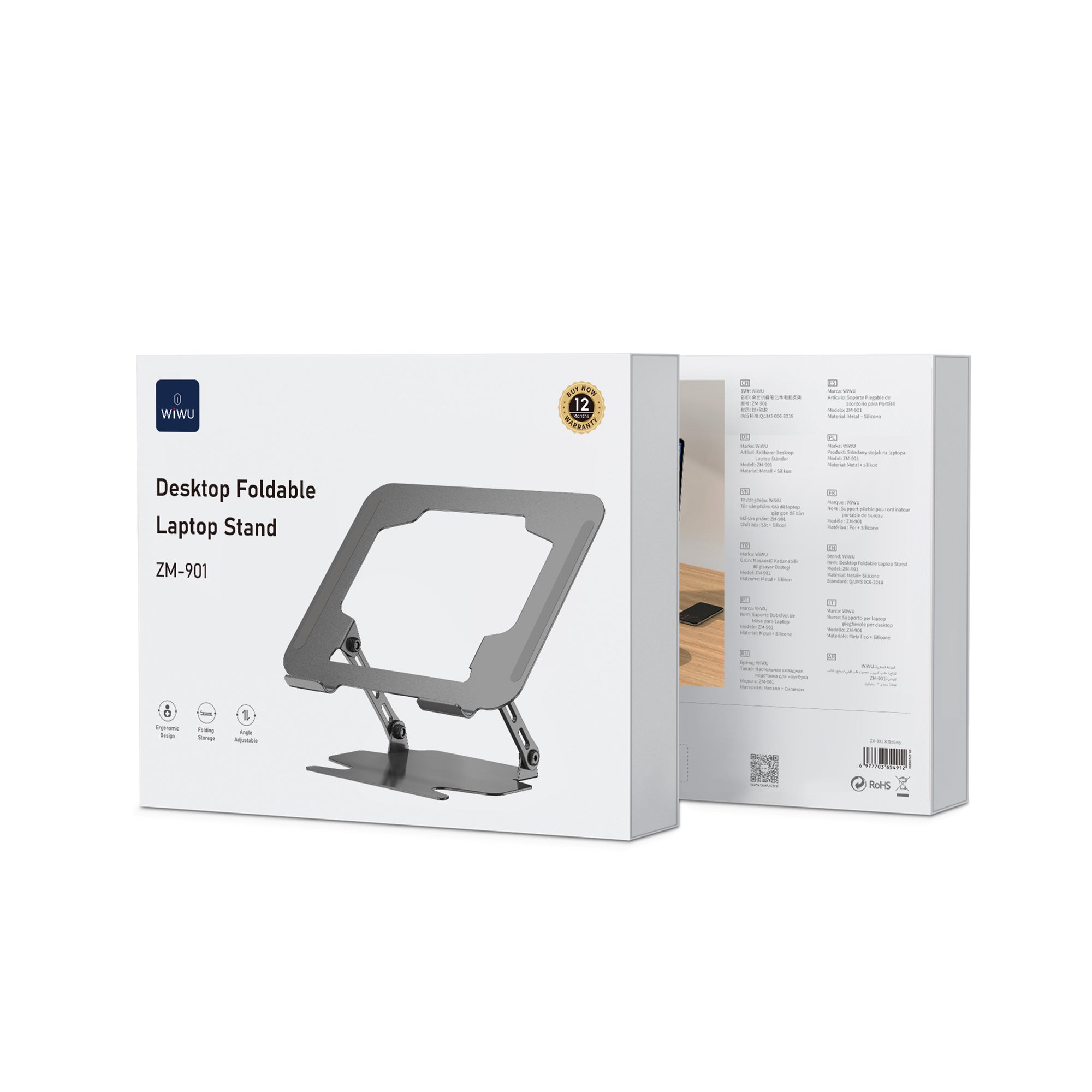 WiWU Desktop Foldable Laptop Stand ZM-901