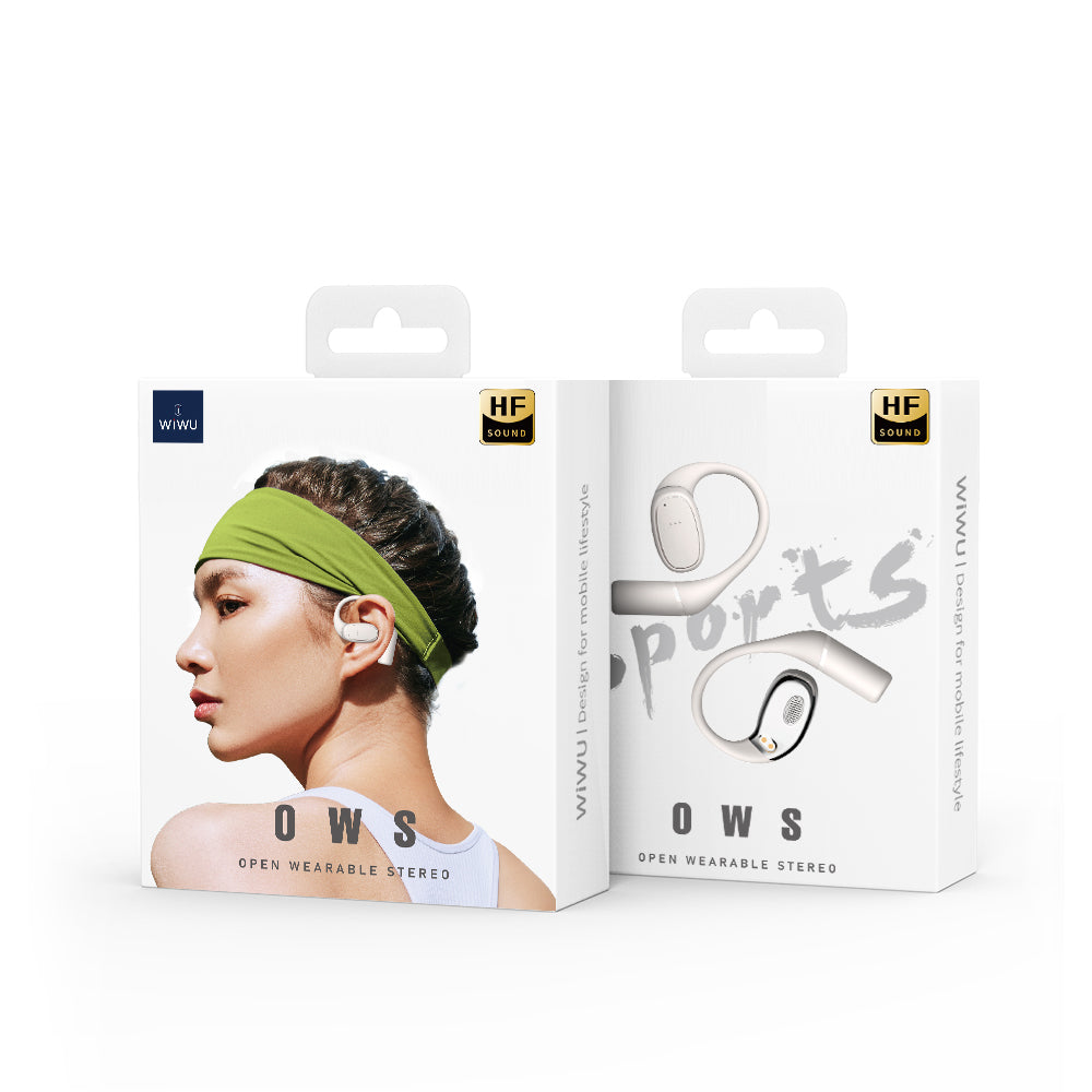 WiWU Openbuds OWS O300 Bone Conductive Earphone Stero Sound Sports Earphone