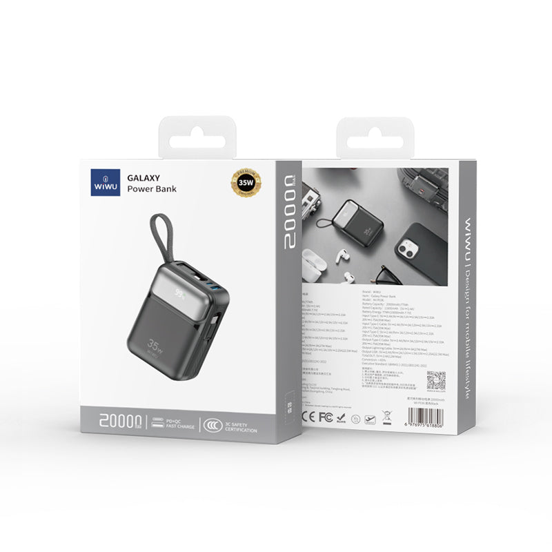 WiWU New Galaxy Series Power Bank Wi-P036 20000mAh