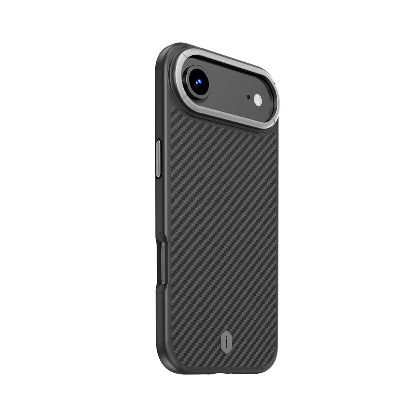 WiWU DCC-205 Aramid Fiber Magnetic Case Soft Touch with Kevlar Shell and Metal Buttons for IP17 Series