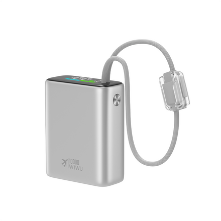 WiWU Power Plus Built-in Cable Power Bank T203ALF