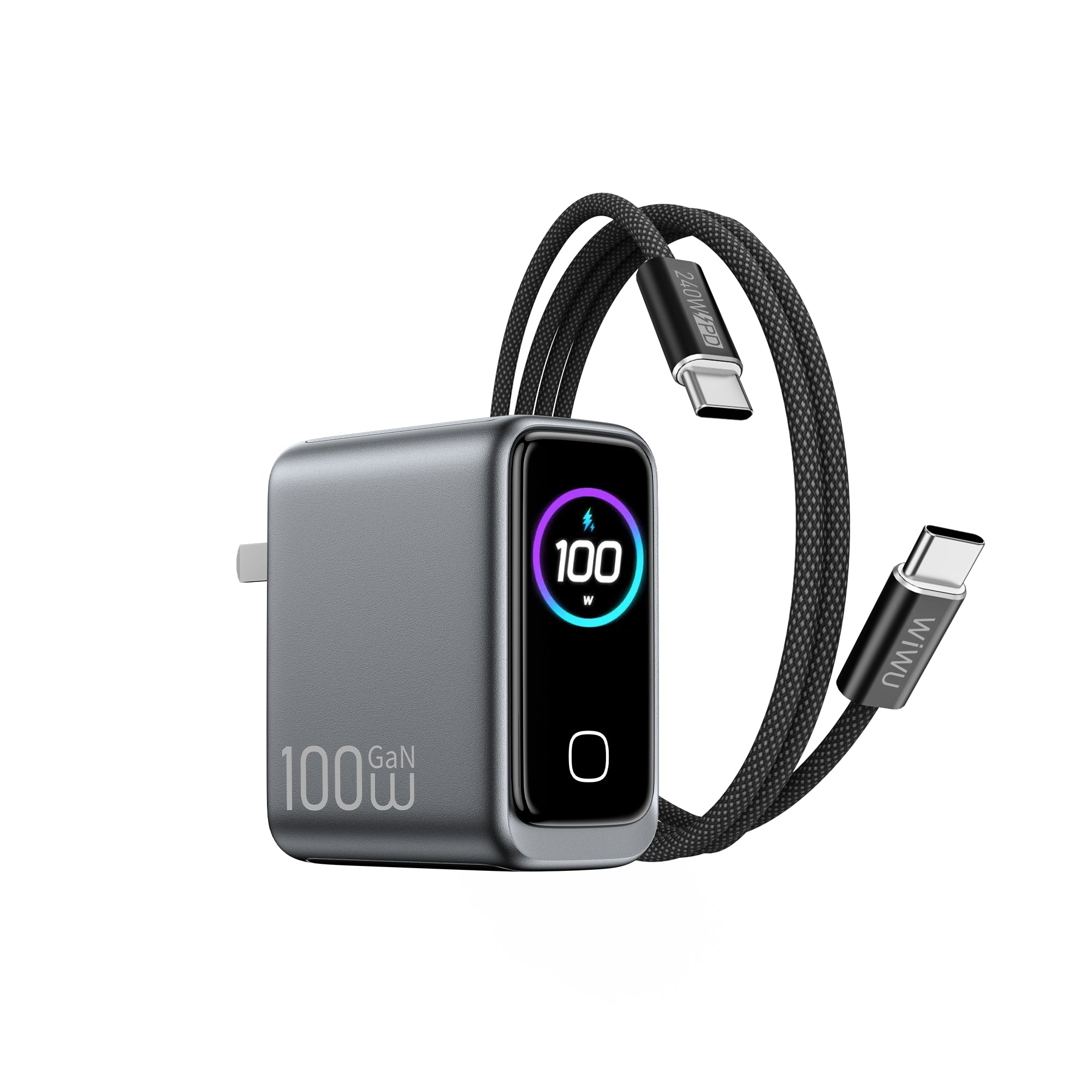 WiWU Voyager 100W PD/QC GaN Charger Combo CHG300