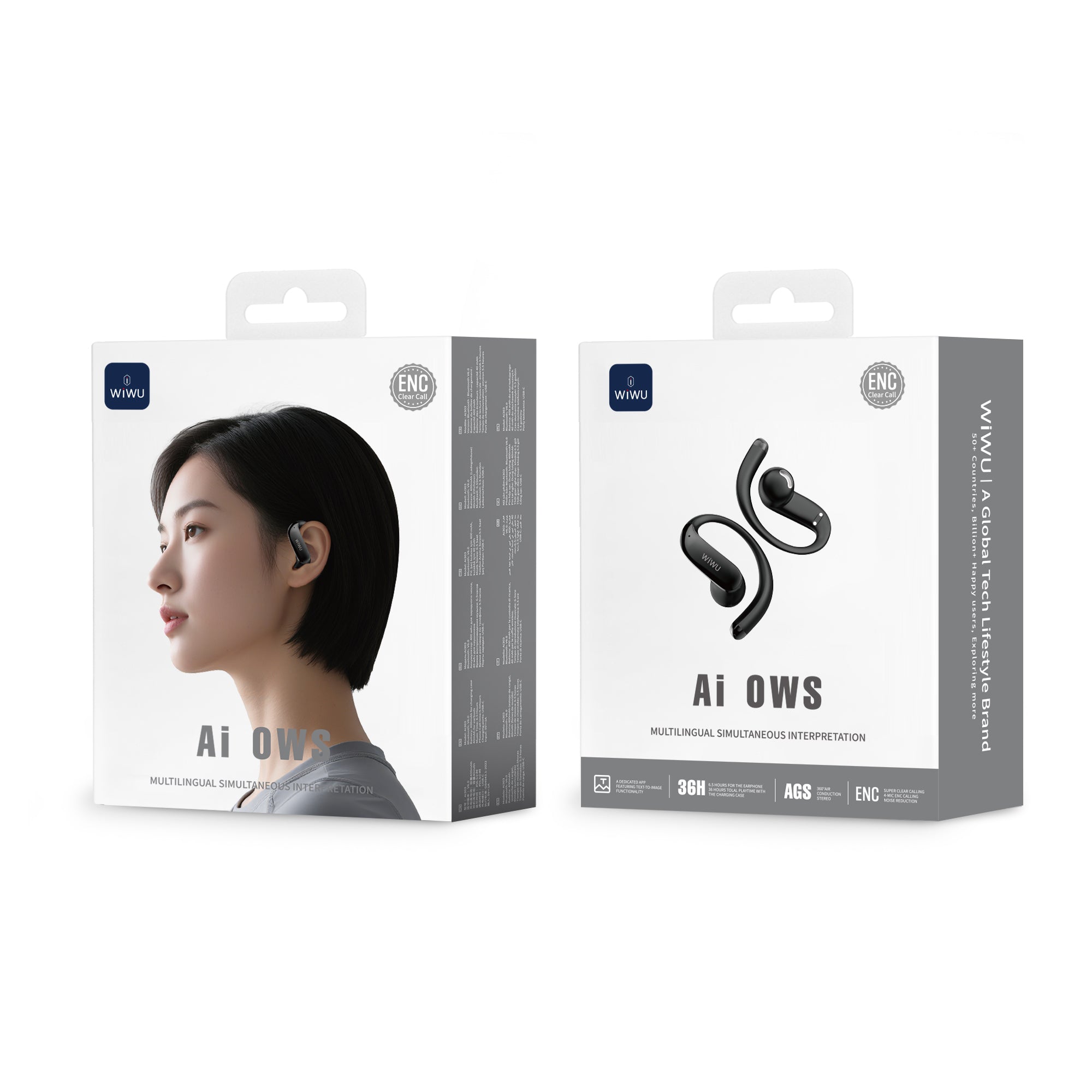 WiWU Ai303 Multilingual Real-time Translation Wireless Earbuds