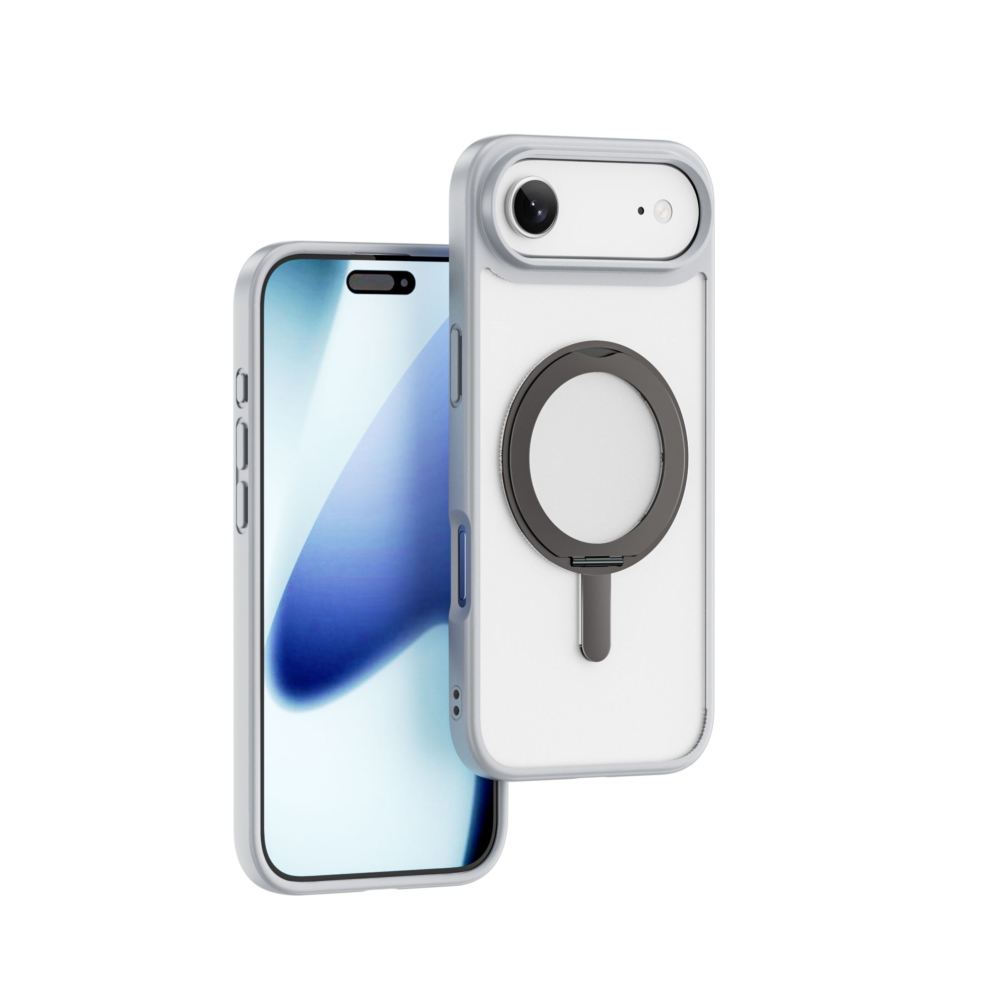 WiWU FGG-202 Soft Touch Magnetic Case with Kickstand Shockproof Skin Feel for IP17 Series