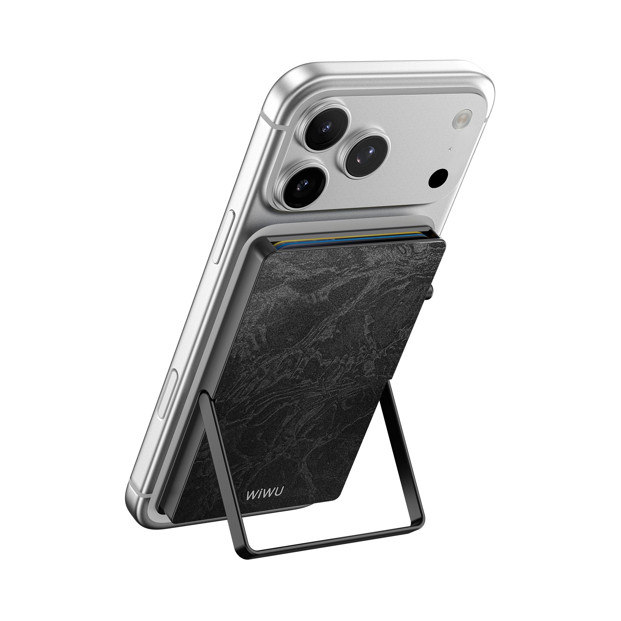 WiWU Contour Magsafe Metal Stand Card Holder MW-009