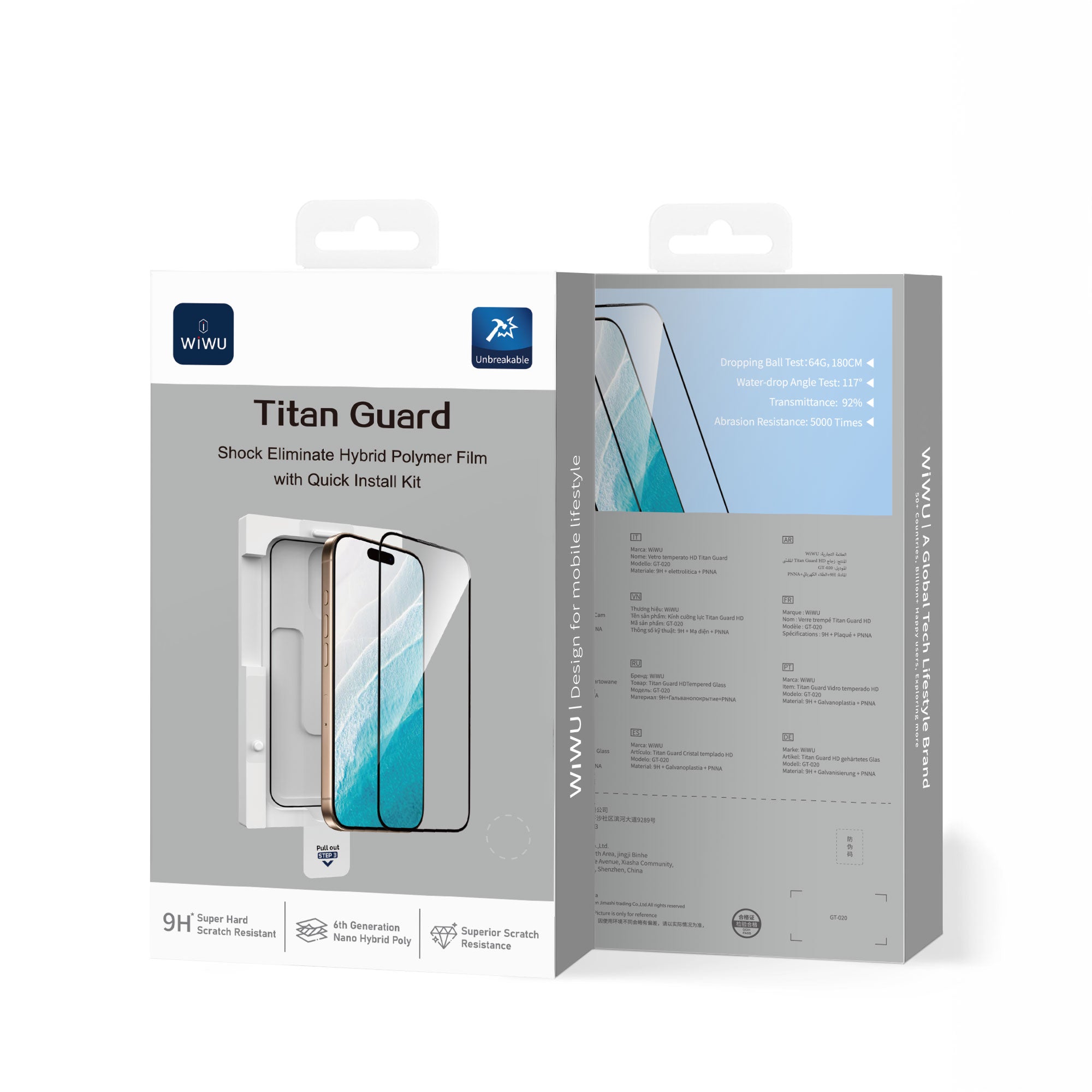 WiWU HD Titan Guard for iP17 Series GT-020