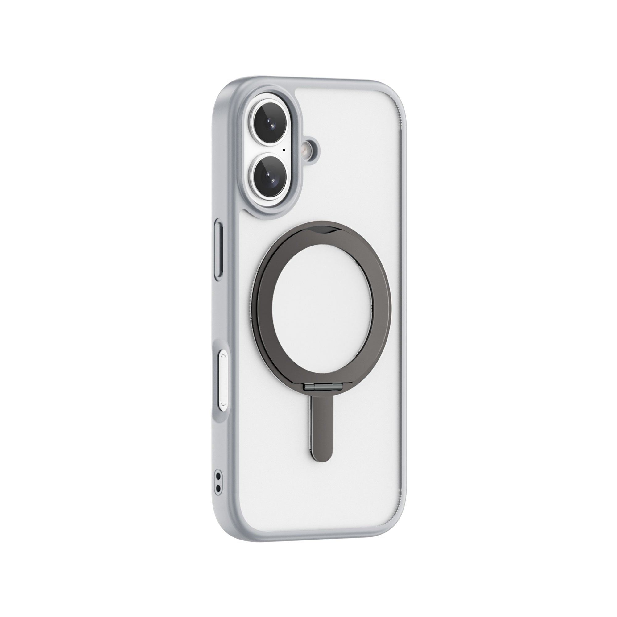 WiWU FGG-202 Soft Touch Magnetic Case with Kickstand Shockproof Skin Feel for IP17 Series