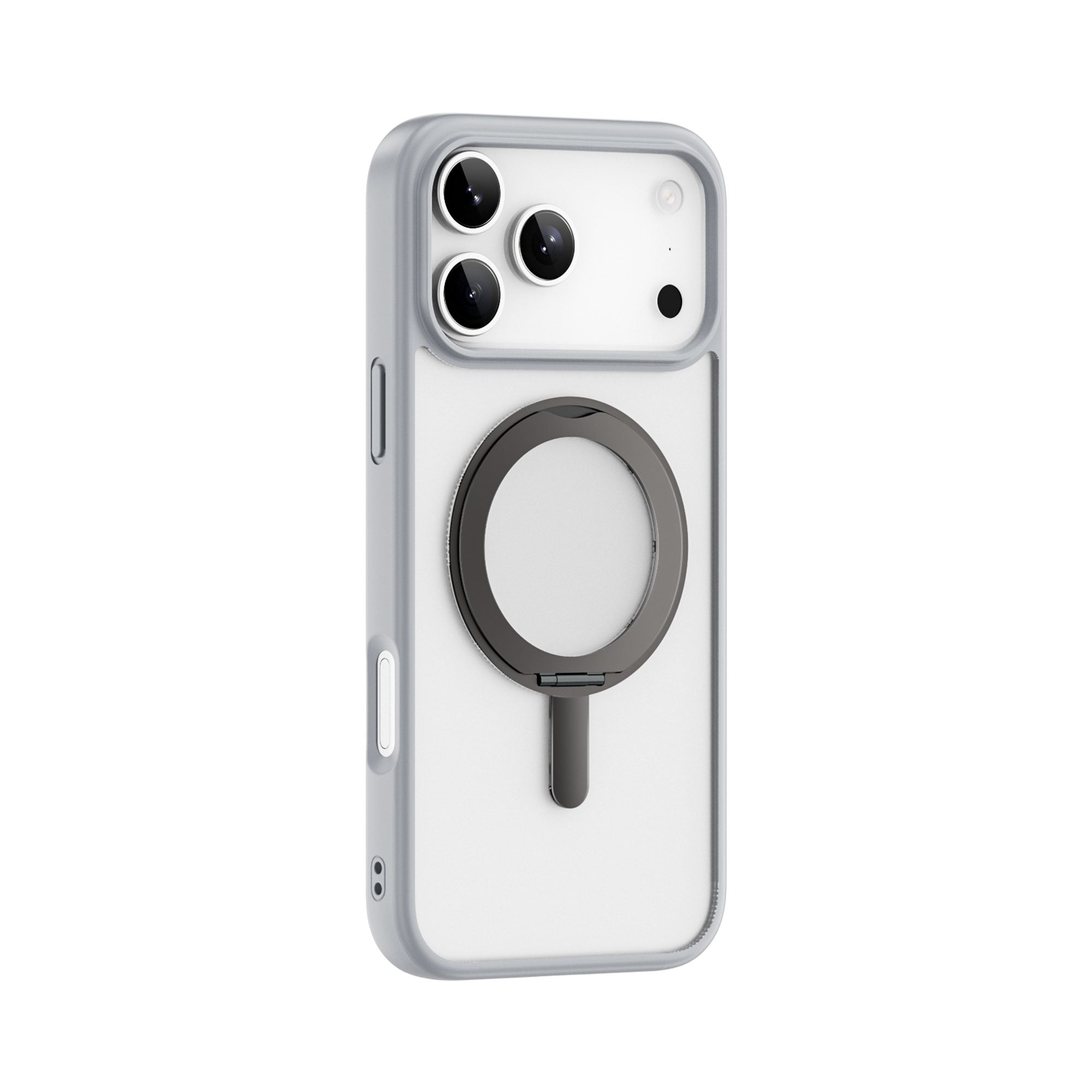 WiWU FGG-202 Soft Touch Magnetic Case with Kickstand Shockproof Skin Feel for IP17 Series