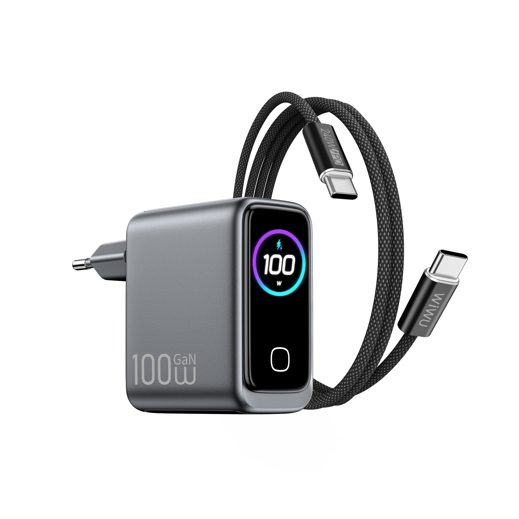 WiWU Voyager 100W PD/QC GaN Charger Combo CHG300