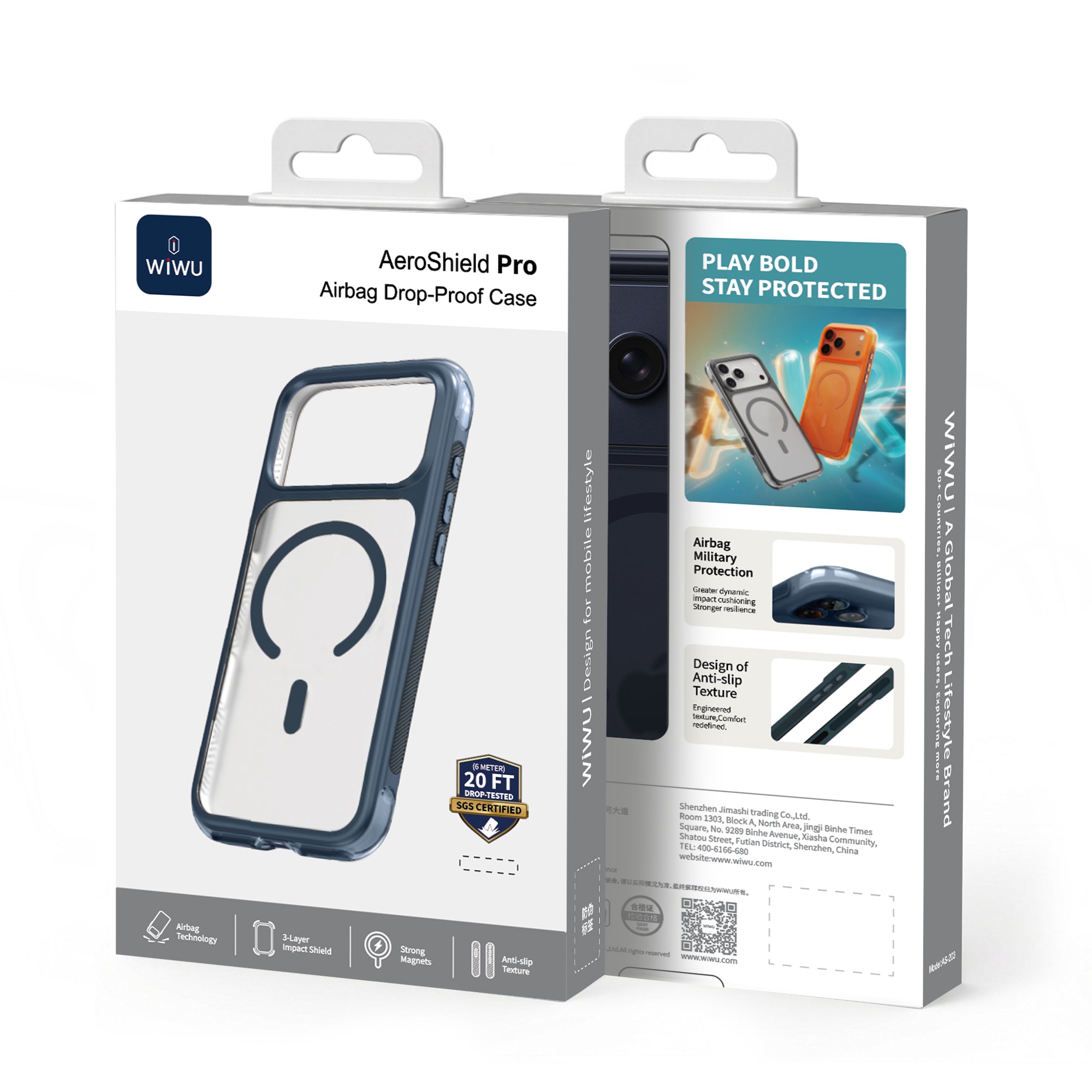 WiWU AS-202 AeroShield Pro Magnetic Protective Case