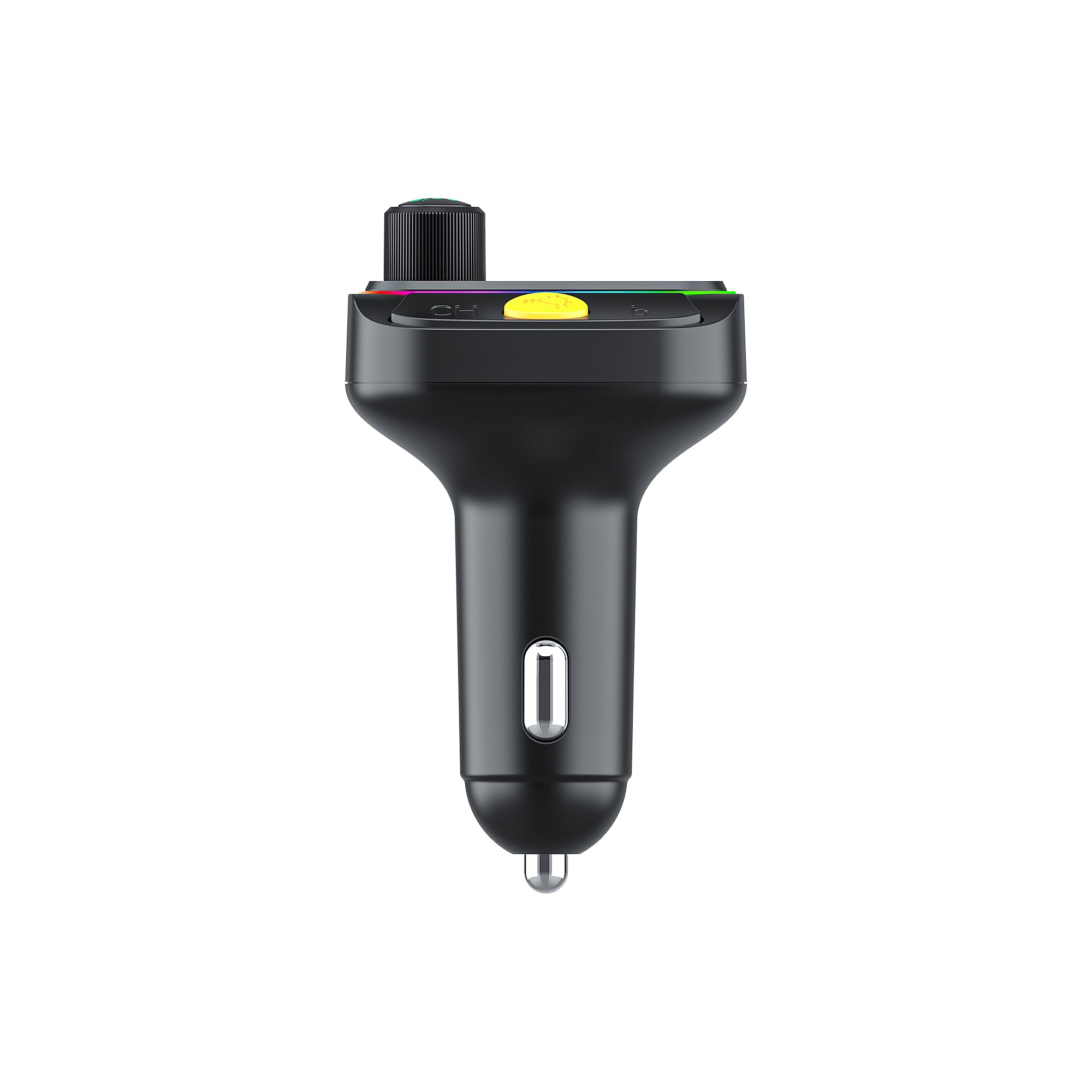 WiWU Wi-QC031 Bluetooth 5.3 Car FM Transmitter with RGB Lights & 38W Fast Charging
