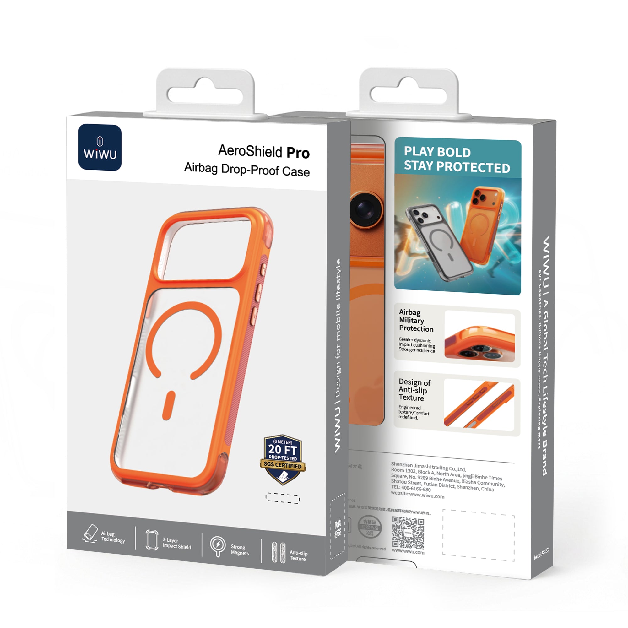 WiWU AS-202 AeroShield Pro Magnetic Protective Case
