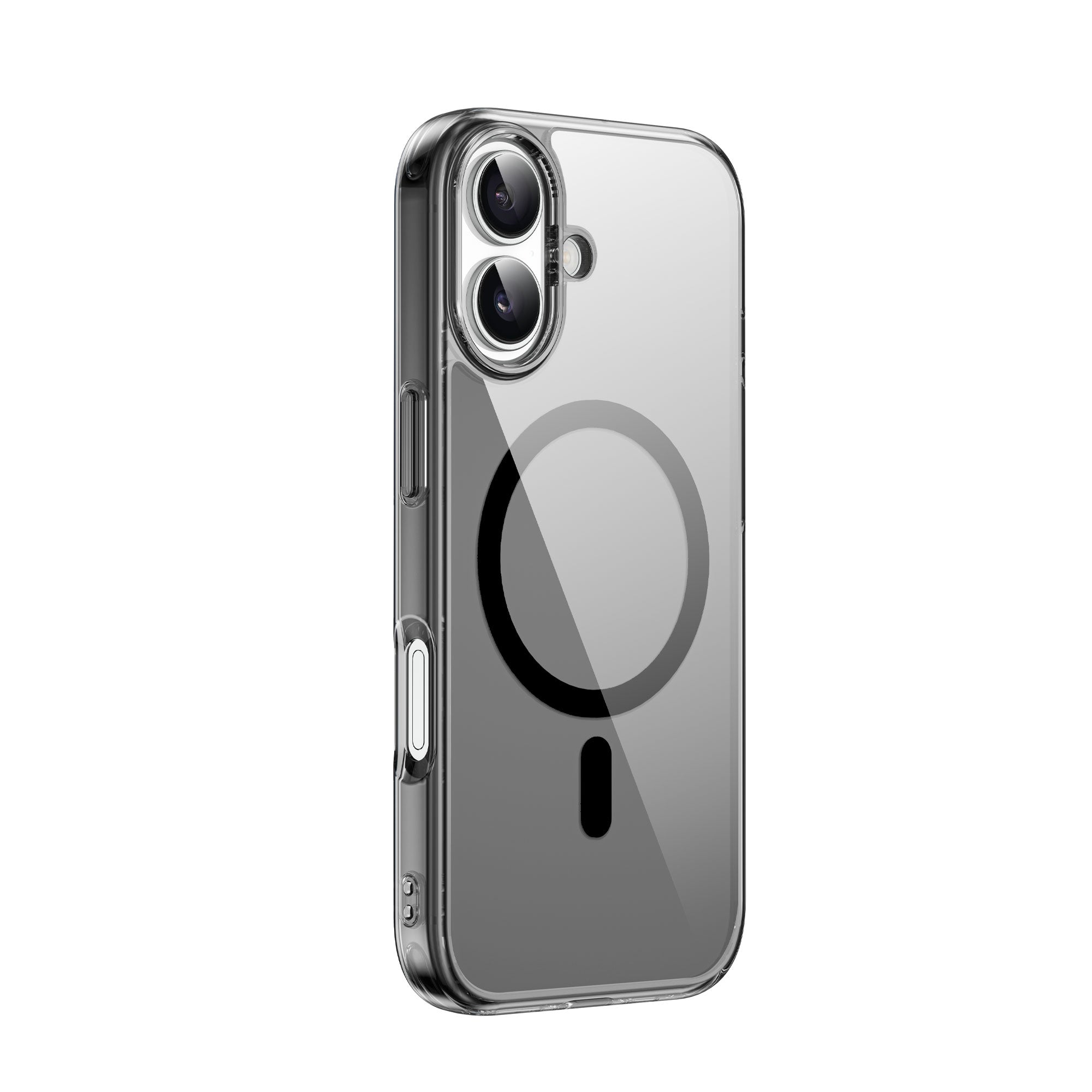 WiWU  IShield Pro MCC-101  Magnetic Clear Case 2.5mm Thick PC TPU Shell Strong Mag-Charge Support for IP17 Series