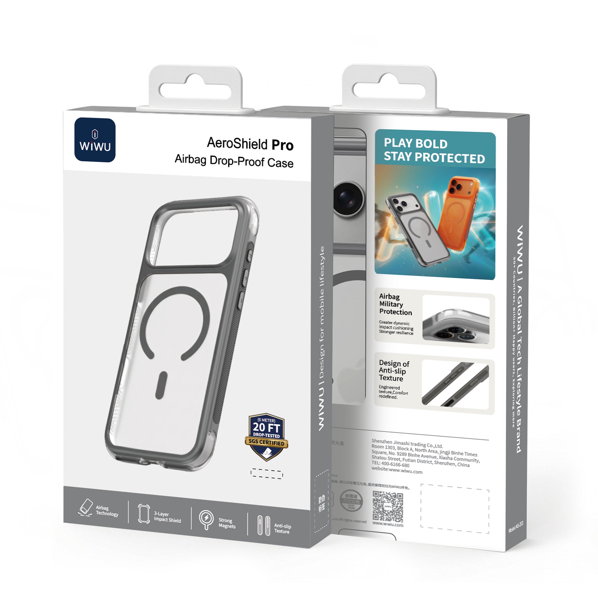 WiWU AS-202 AeroShield Pro Magnetic Protective Case
