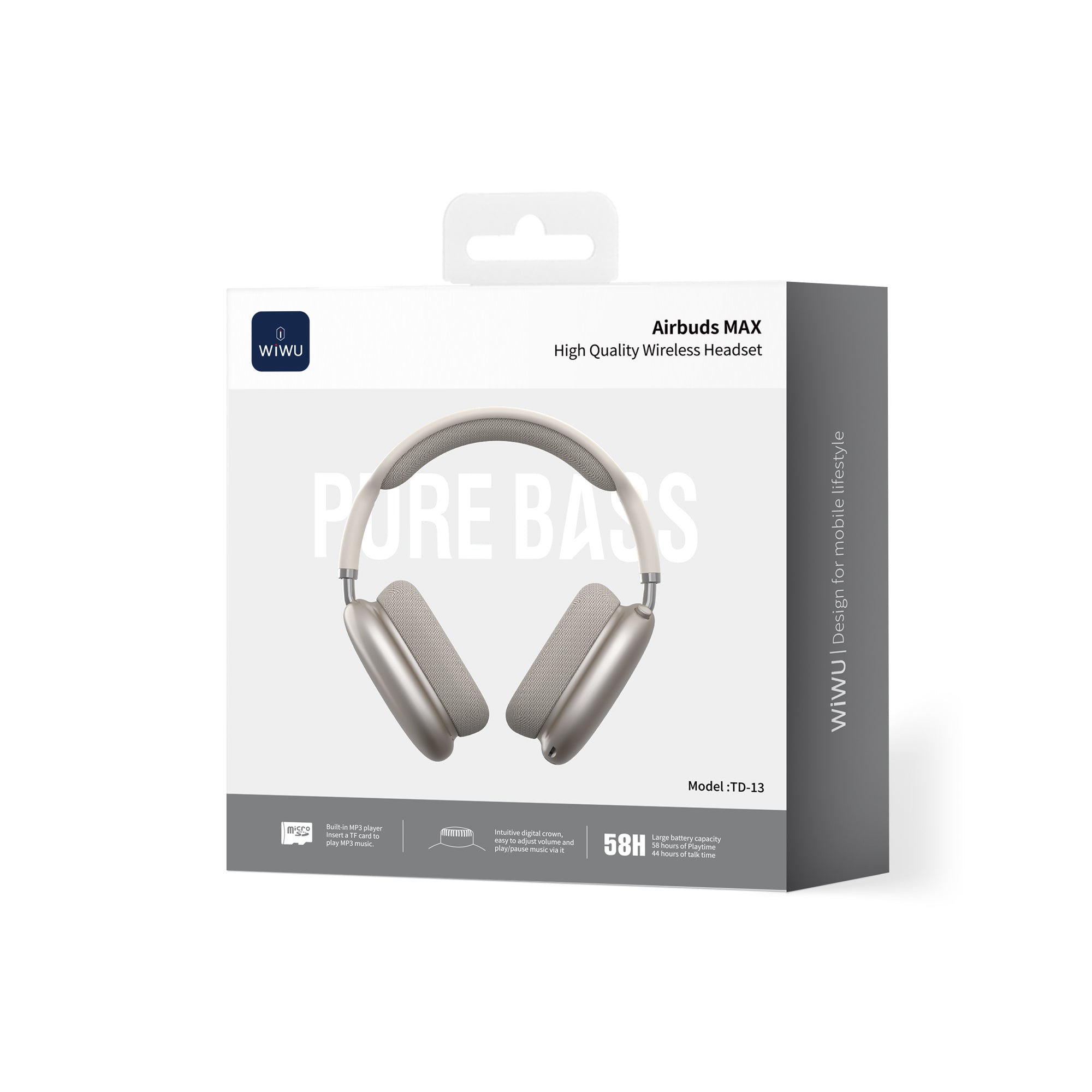 WiWU Airbuds MAX Headset TD-13