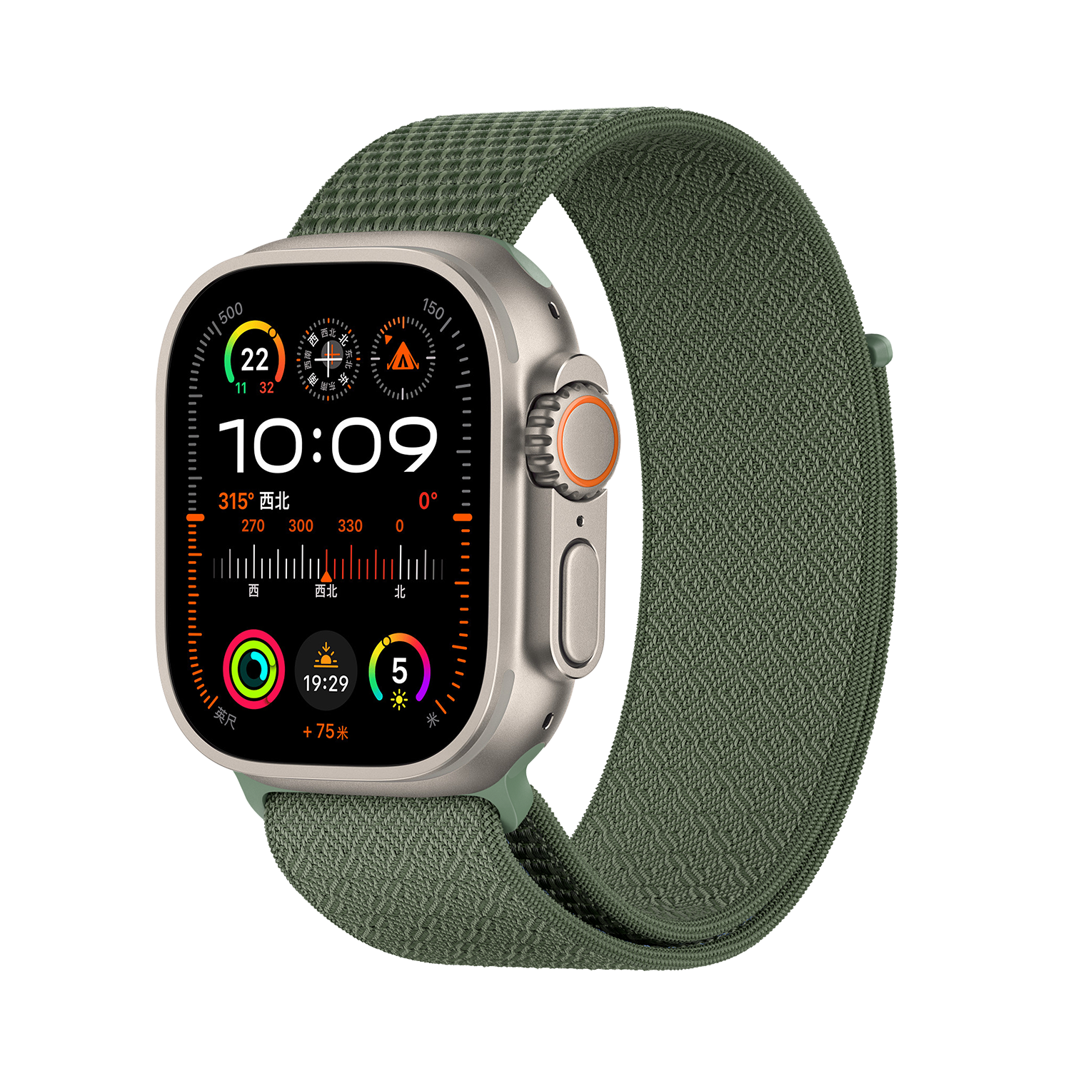 WiWU WB501 CloudFlex Secure Magnetic Nylon Watch Band for Apple Watch