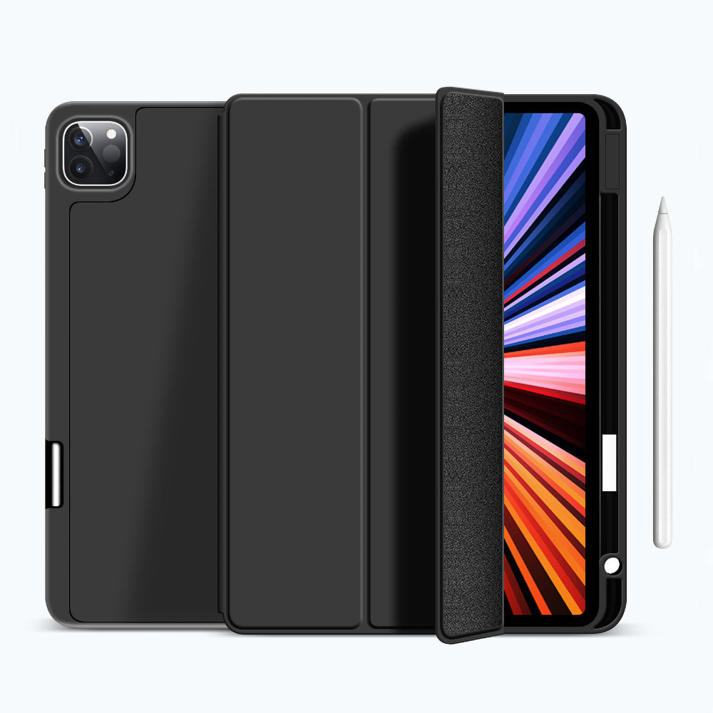 WiWU Multi-color Skin Feeling Shockproof Protective Case with Pencil Holder for iPad 10.2 & 10.5 & 10.9 & 12.9 inch