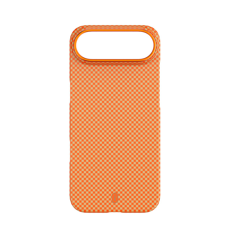 WiWU DCC-208 ARAMID ARMOR Magnetic Case 600D Aramid Fiber Slim Protective Kickstand Cover Anti-Fingerprint for IP17 Series Black Gold Red