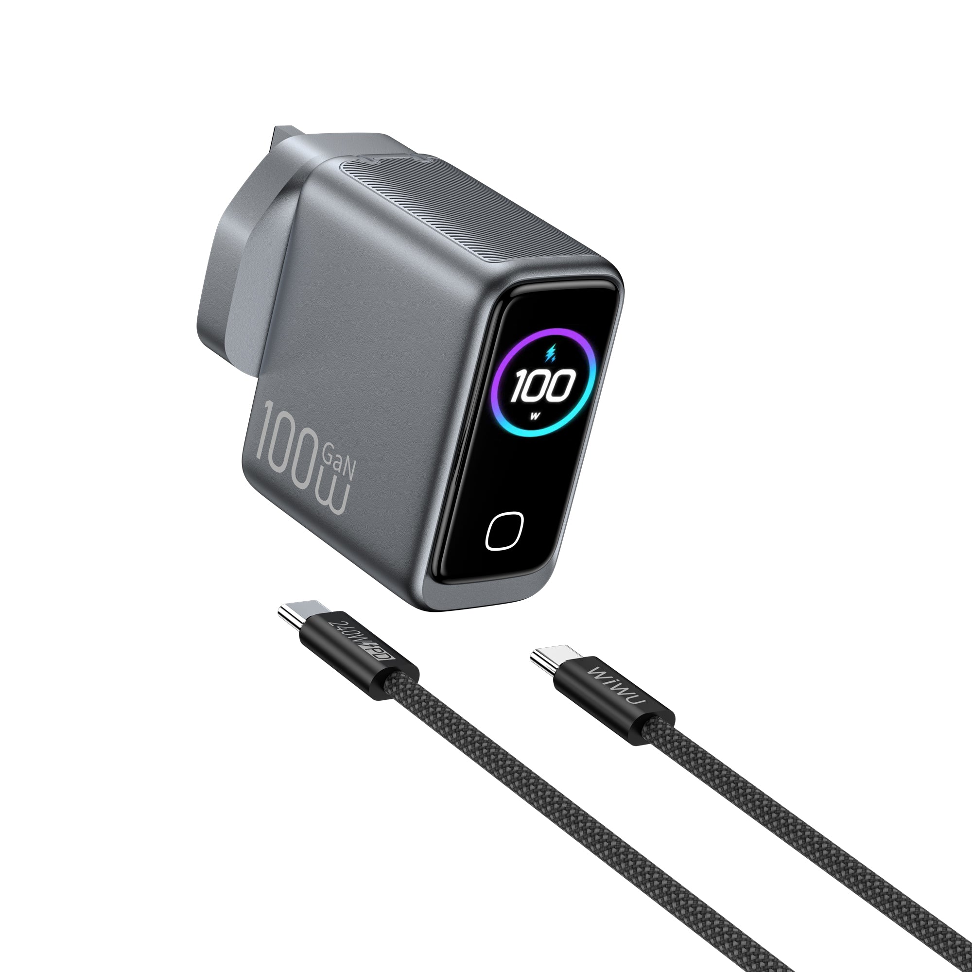 WiWU Voyager 100W PD/QC GaN Charger Combo CHG300