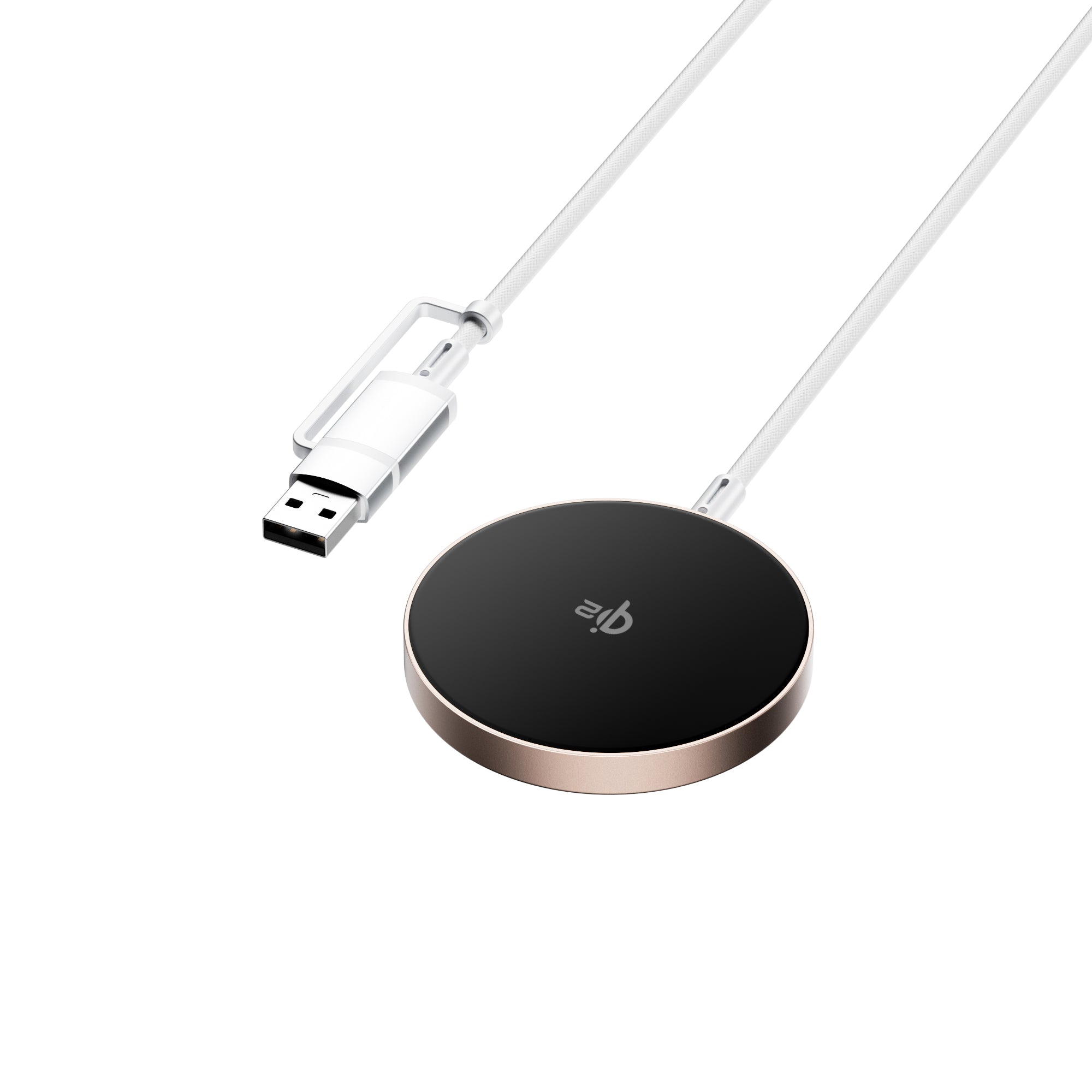 WiWU Qi2.0 Wireless Charger Wi-W029 Aluminum alloy magnetic 15W wireless charger for mobile phone