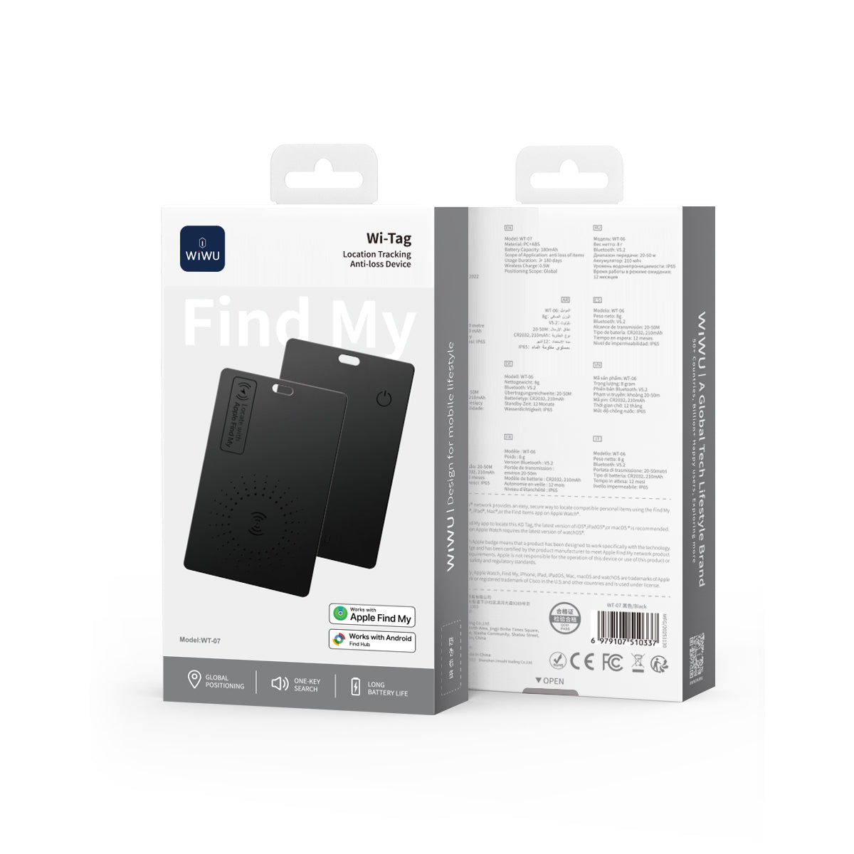 WiWU Wi-Tag Location Tracking Anti-Loss Device WT-07