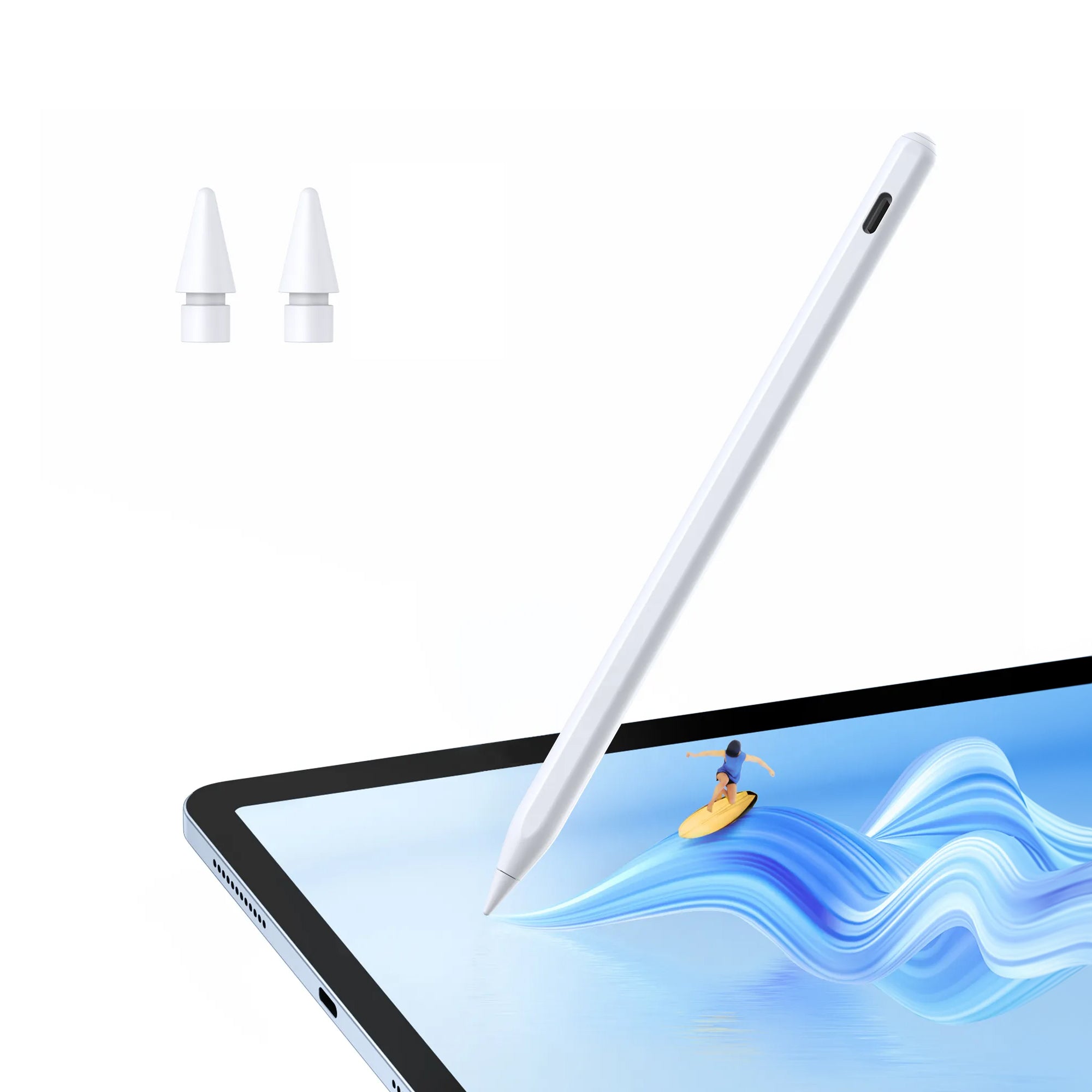 WiWU Tilt Palm Rejection Pencil for iPad with Replacement Nib Pencil W A03