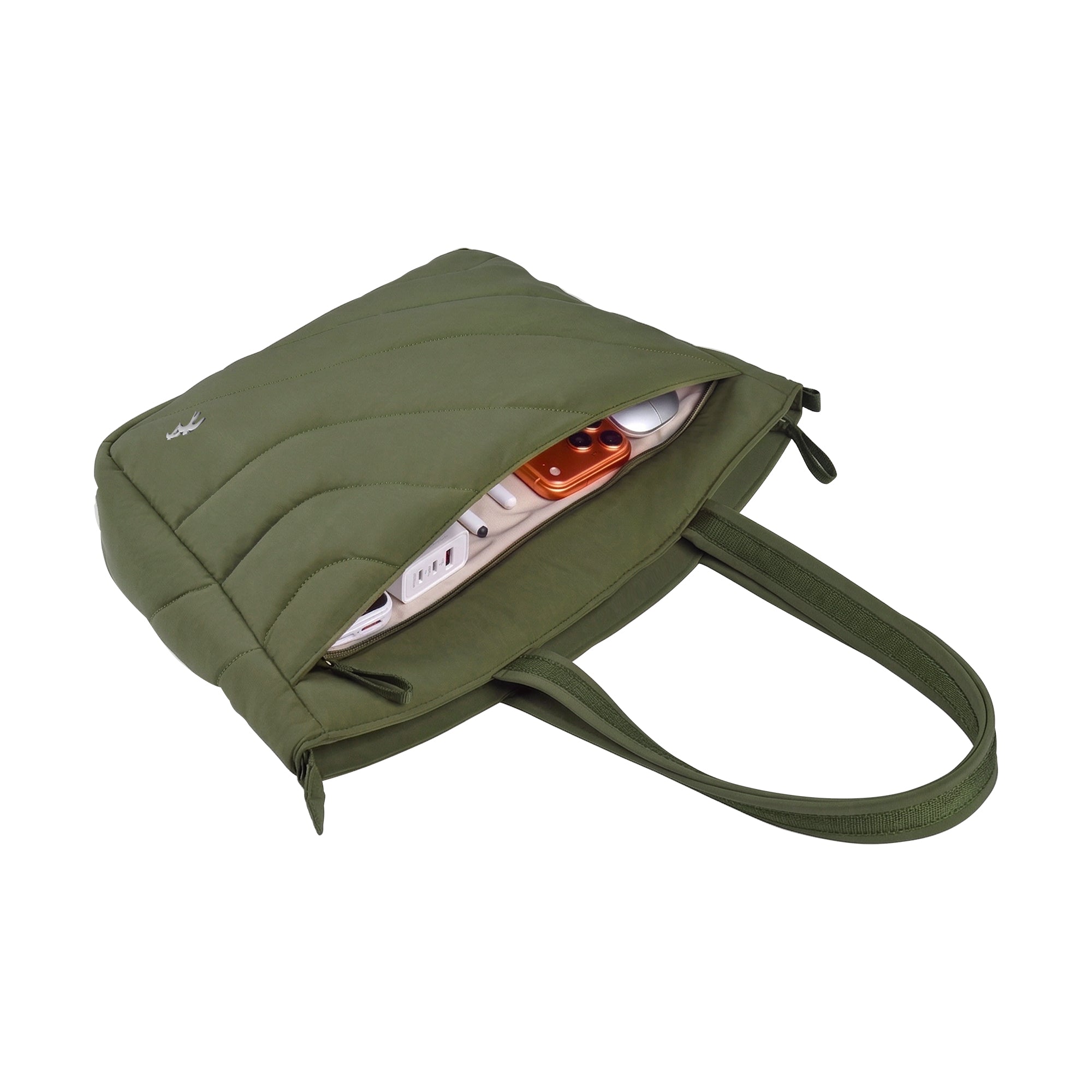 WiWU Swallow Tote Laptop Bag Waterproof Commuter Shoulder Bag with Velvet Lining
