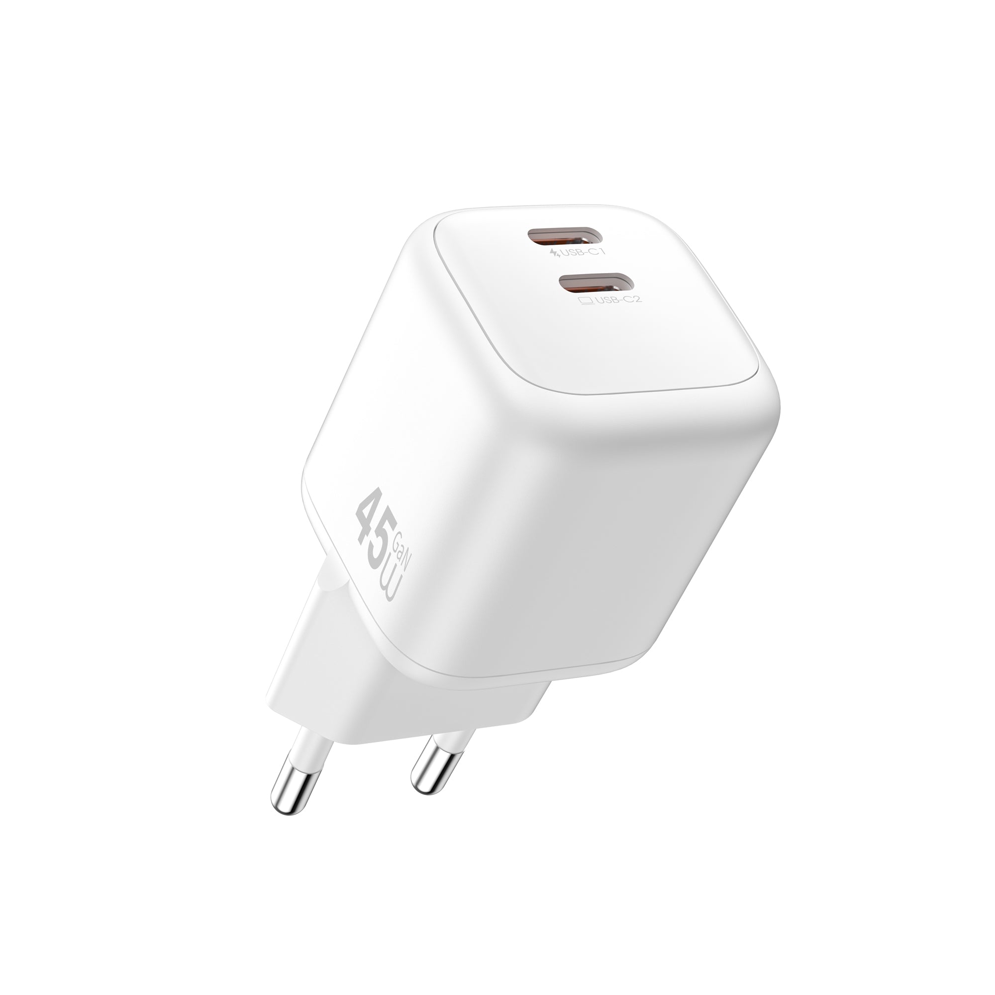 WiWU Cube 45W 2C PD Fast Charge Travel Adapter Combo Wi-G025