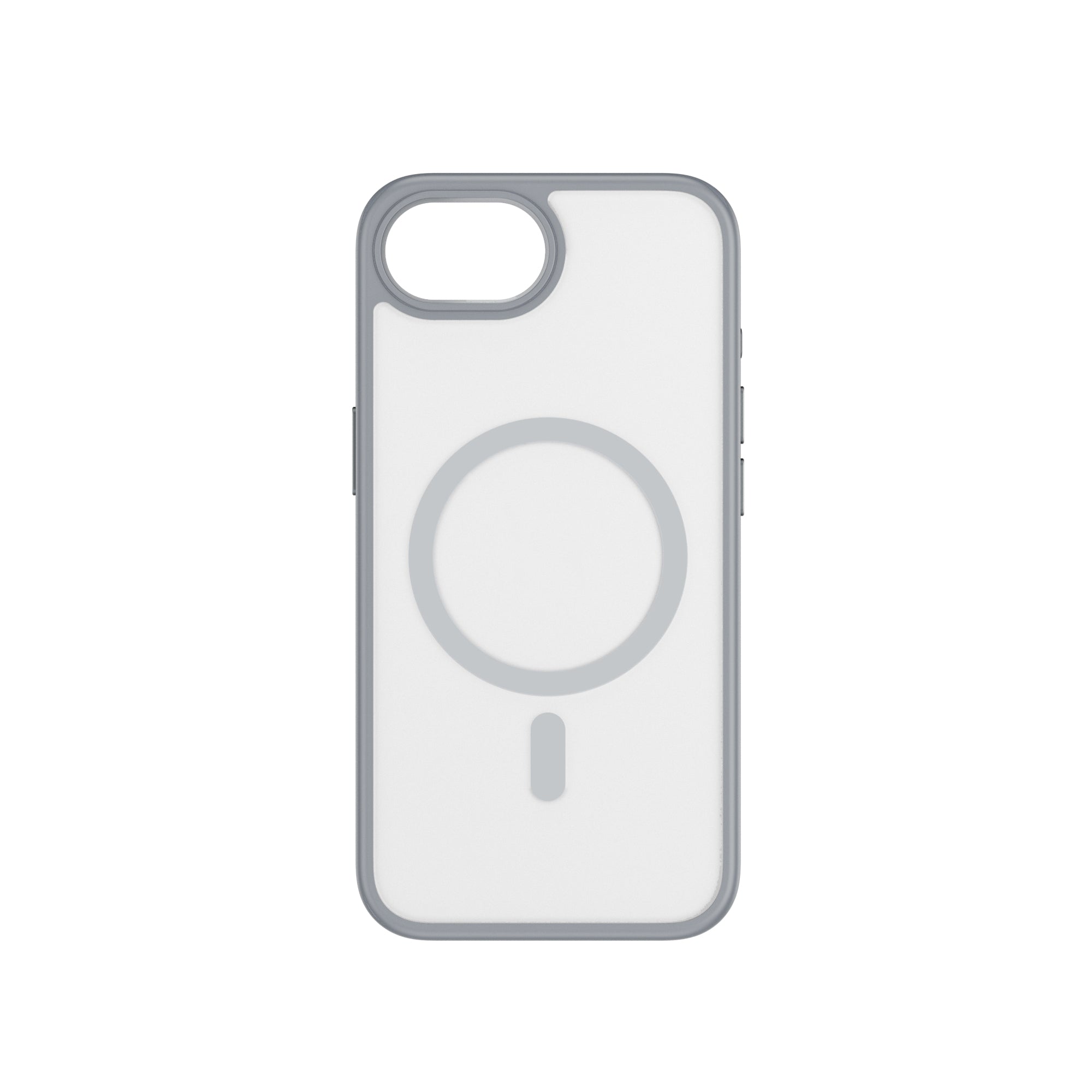 WiWU FGG-012 Armor Magnetic Case Soft Touch with Metal Buttons and Camera Ring for IP17 Series