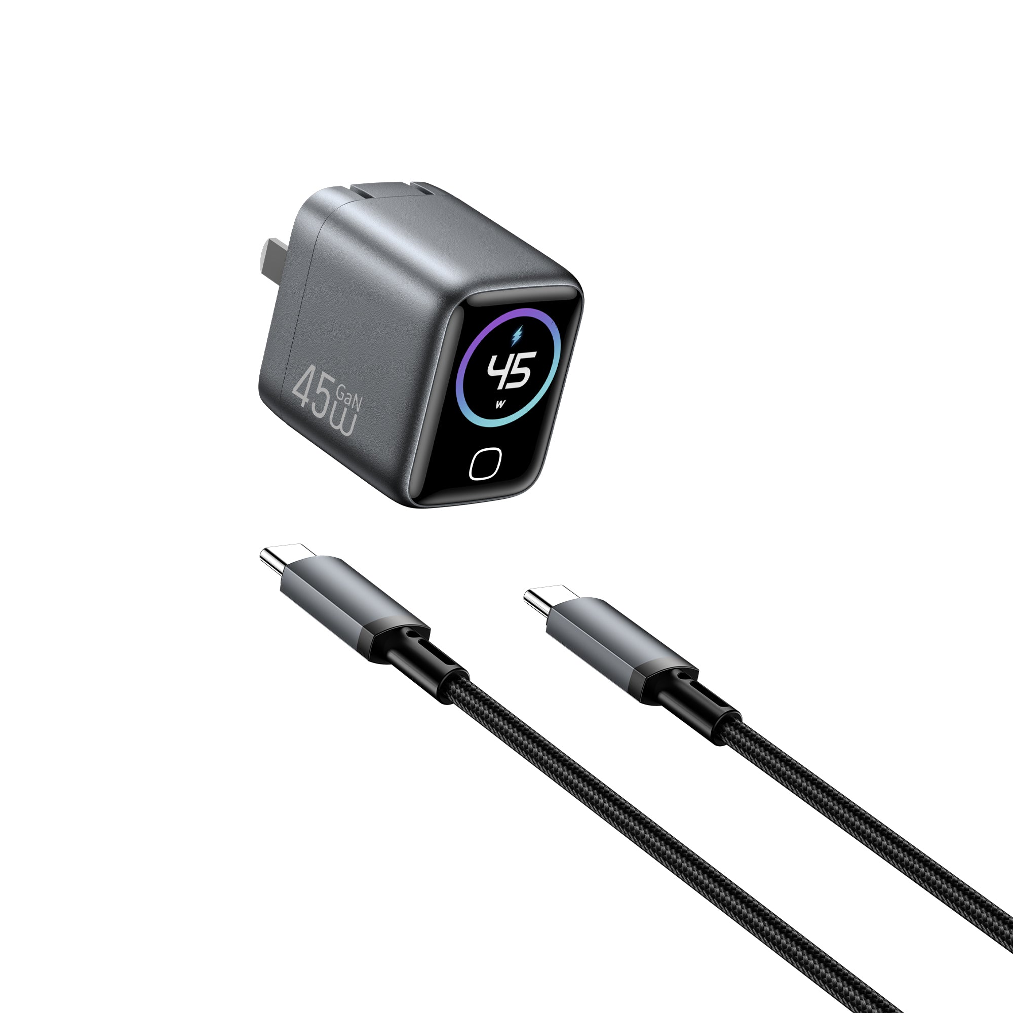 WiWU Voyager 45W PD/QC GaN Charger Combo CHG500