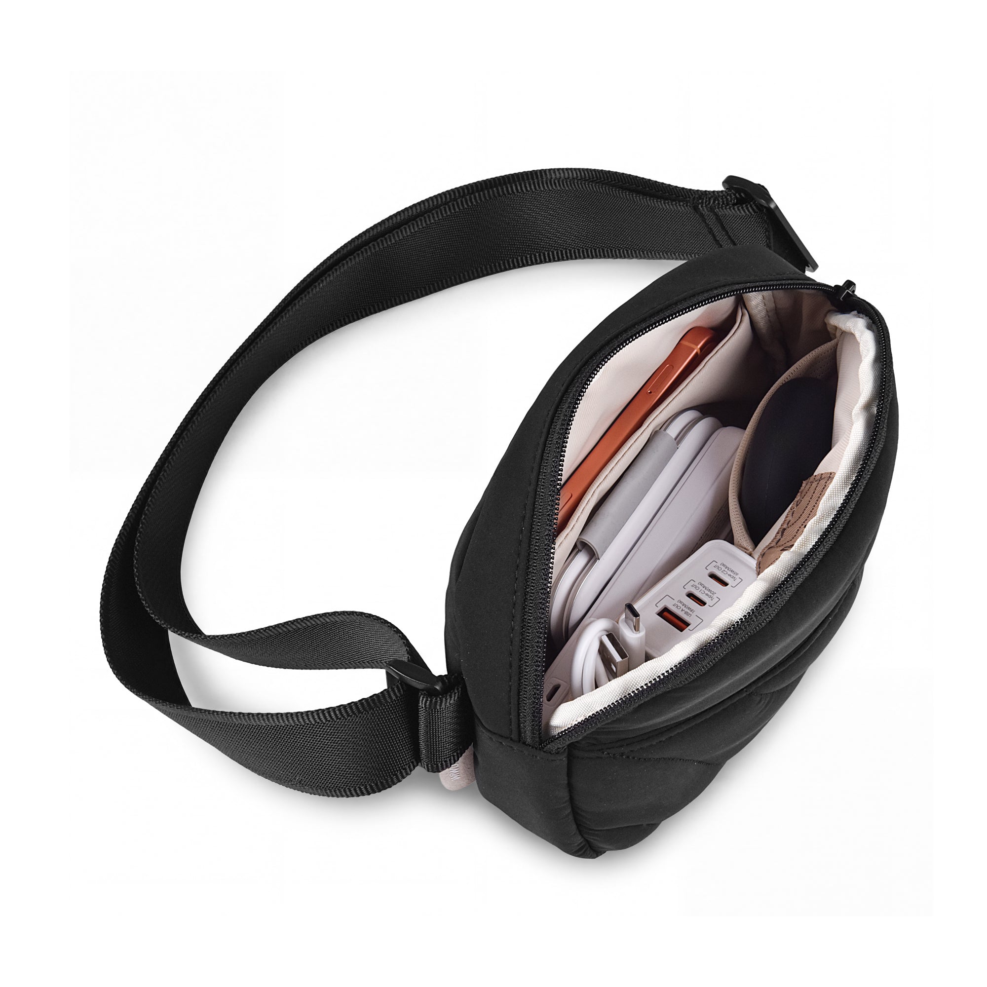 WiWU Swallow Sling Bag Waterproof Casual Crossbody Chest Bag with Adjustable Strap