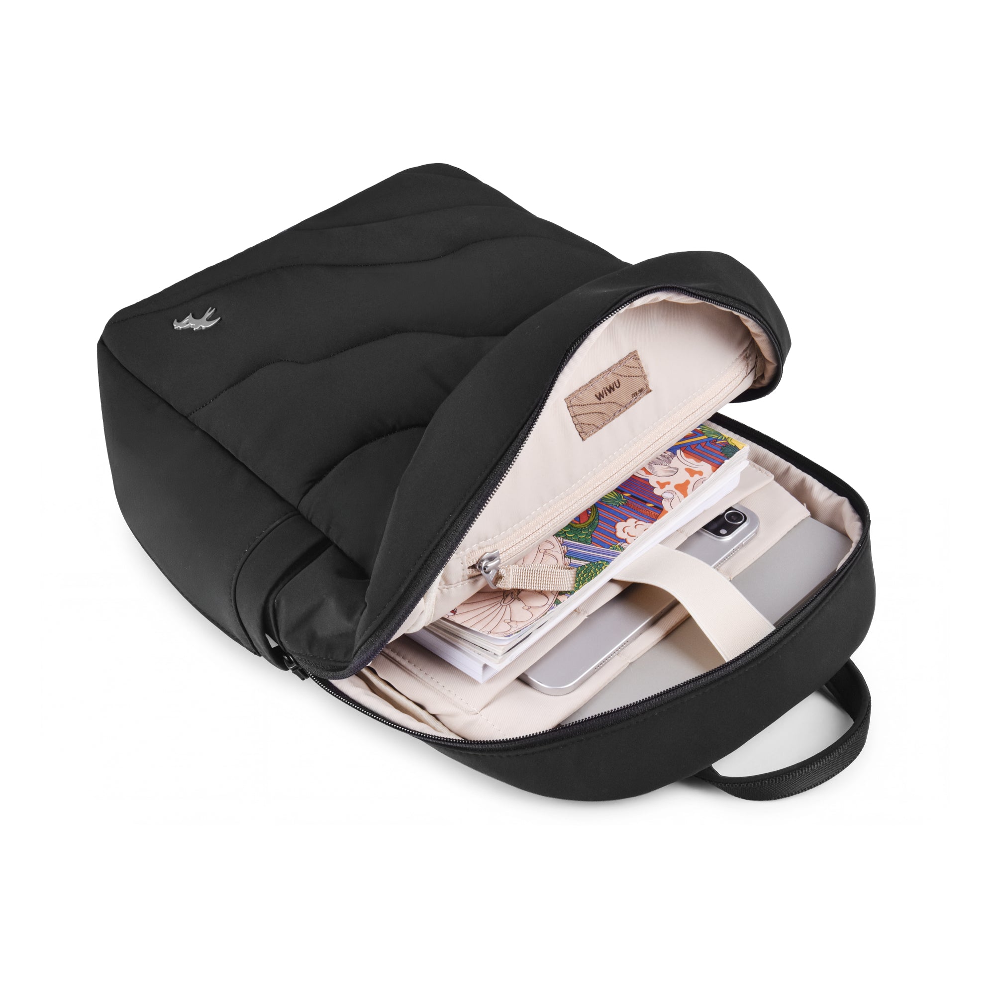 WiWU Swallow Backpack Waterproof Laptop Travel Backpack with Shockproof Compartment