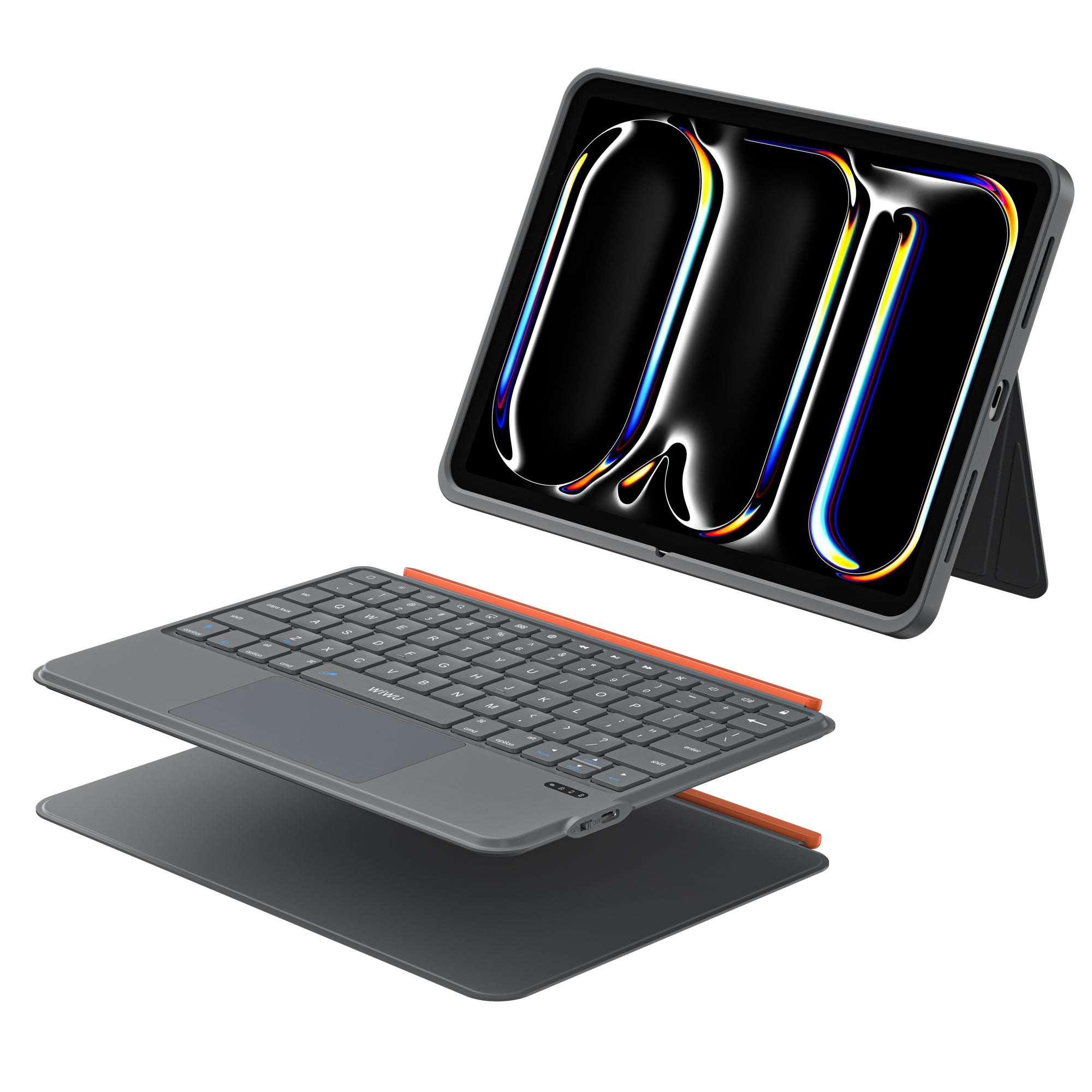WiWU 3 in 1 Mag Magnetic Keyboard for iPad Wireless Full Cover Tablet Keyboard case MK-005