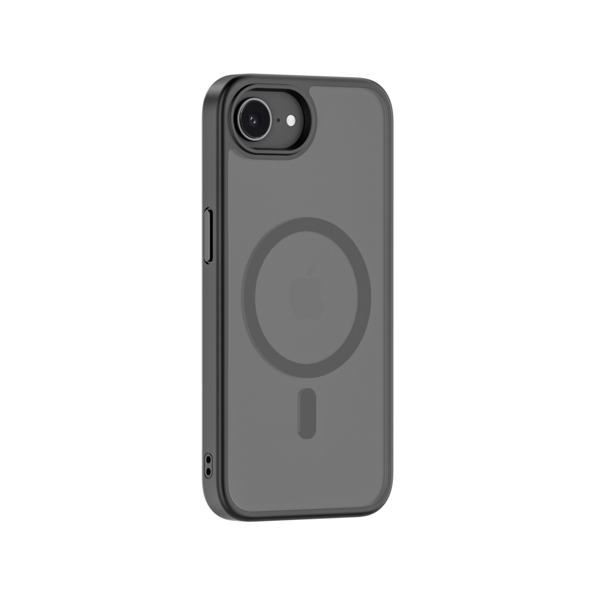 WiWU FGG-012 Armor Magnetic Case Soft Touch with Metal Buttons and Camera Ring for IP17 Series