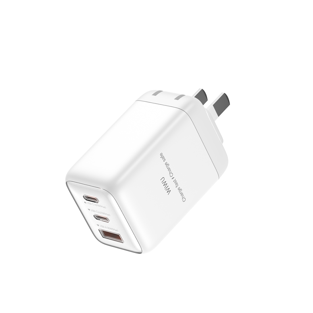WiWU Cube 67W 2C+A GaN Fast Charger Wi-G026