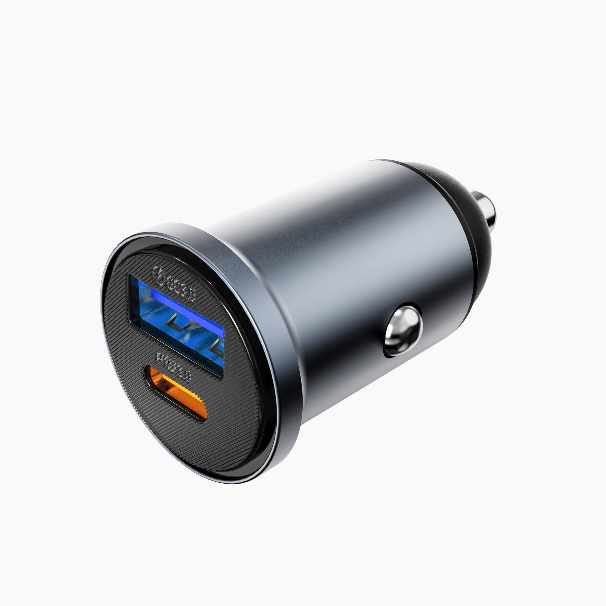 WiWU Wi‑CC030 Nano Lite 35W USB‑C plus USB Car Charger PPS Mini Dual Port Fast Charge Adapter