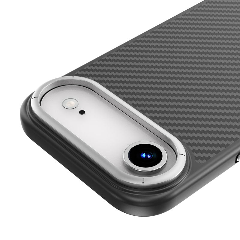 WiWU DCC-205 Aramid Fiber Magnetic Case Soft Touch with Kevlar Shell and Metal Buttons for IP17 Series
