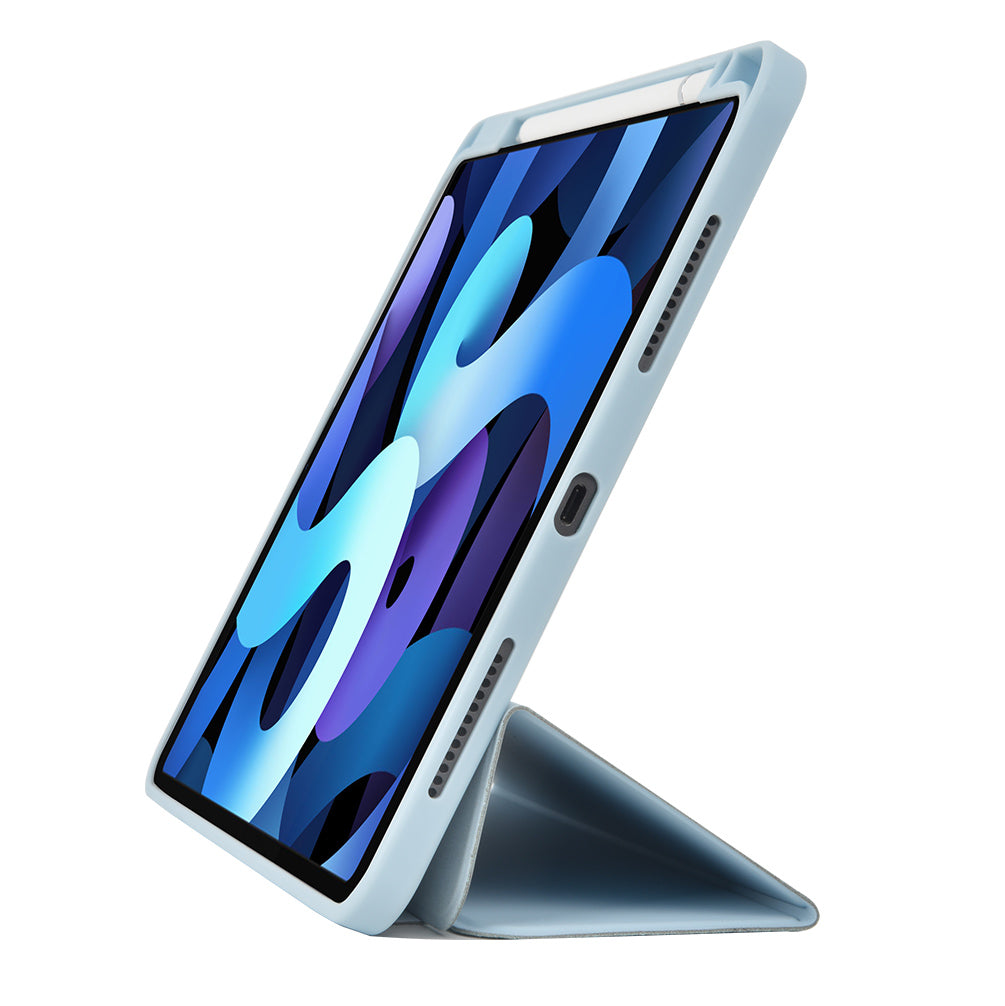 WiWU Multi-color Skin Feeling Shockproof Protective Case with Pencil Holder for iPad 10.2 & 10.5 & 10.9 & 12.9 inch