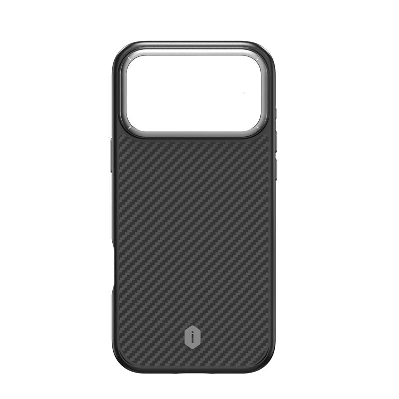WiWU DCC-205 Aramid Fiber Magnetic Case Soft Touch with Kevlar Shell and Metal Buttons for IP17 Series